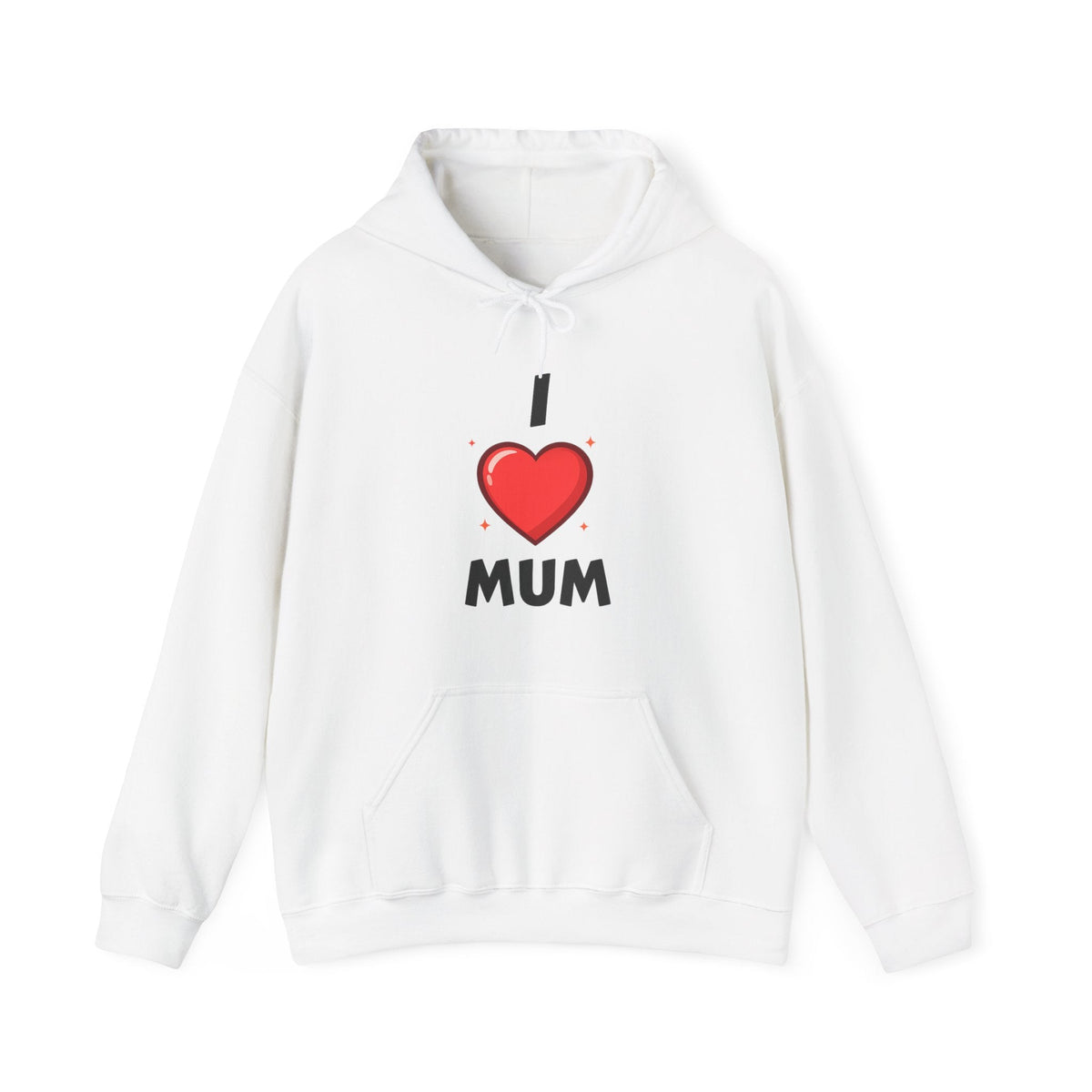 I Love Mum Hoodie | Mother's Day Gift | Hoodie for Mum | Cozy Unisex Pullover | Gifts & Lifestyle Collection - SJM Print Store