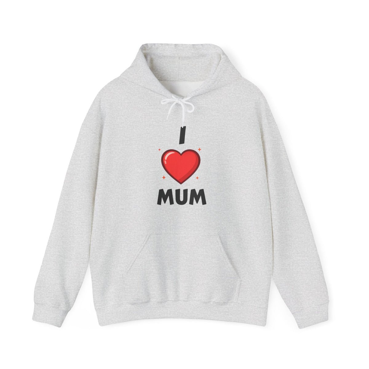 I Love Mum Hoodie | Mother's Day Gift | Hoodie for Mum | Cozy Unisex Pullover | Gifts & Lifestyle Collection - SJM Print Store