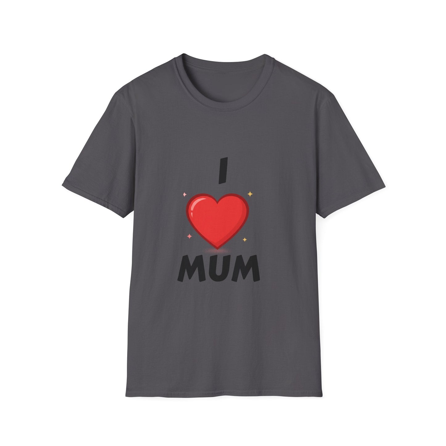 I Love Mum T-Shirt Classic Mothers Day Tee - SJM Print Store