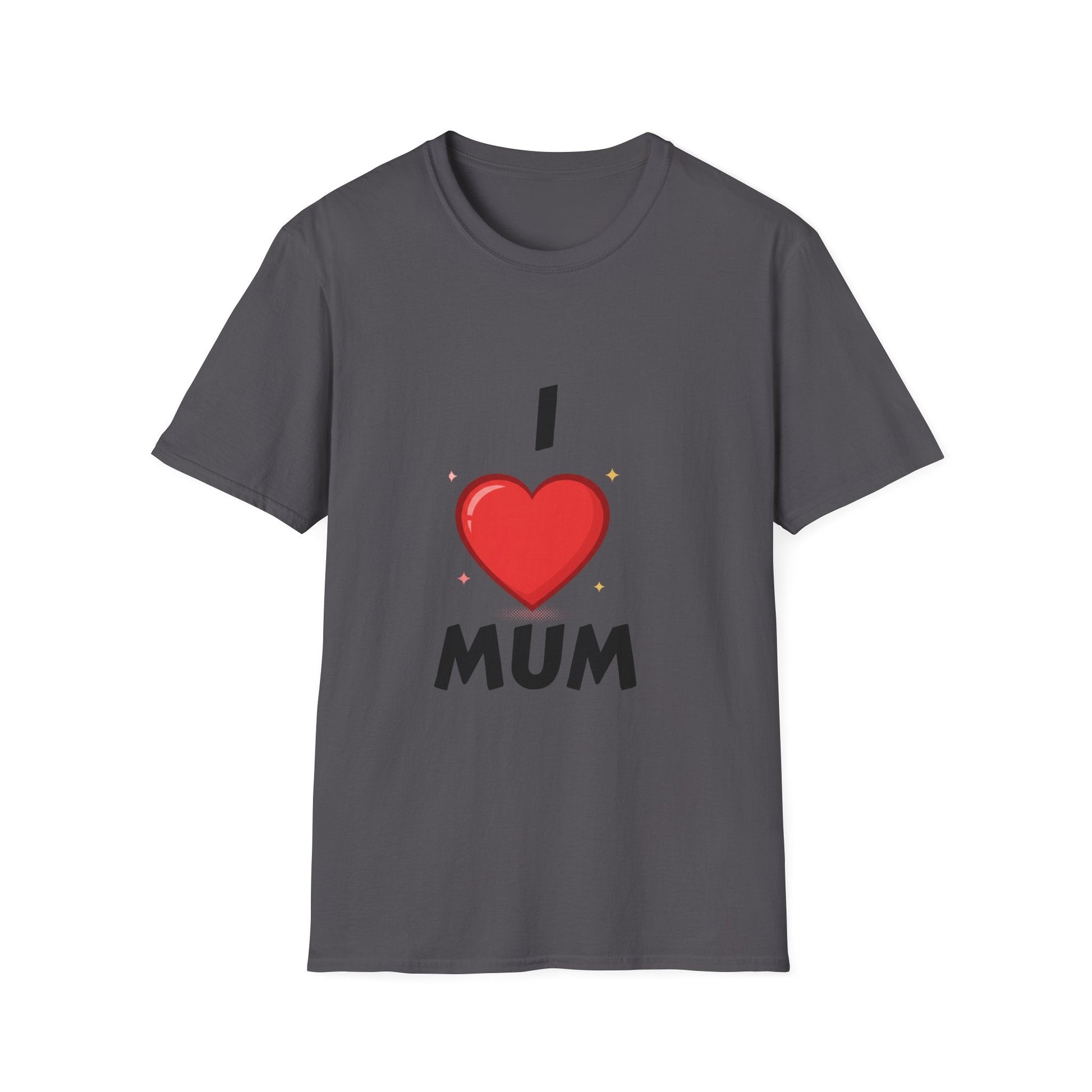 I Love Mum T-Shirt Classic Mothers Day Tee - SJM Print Store