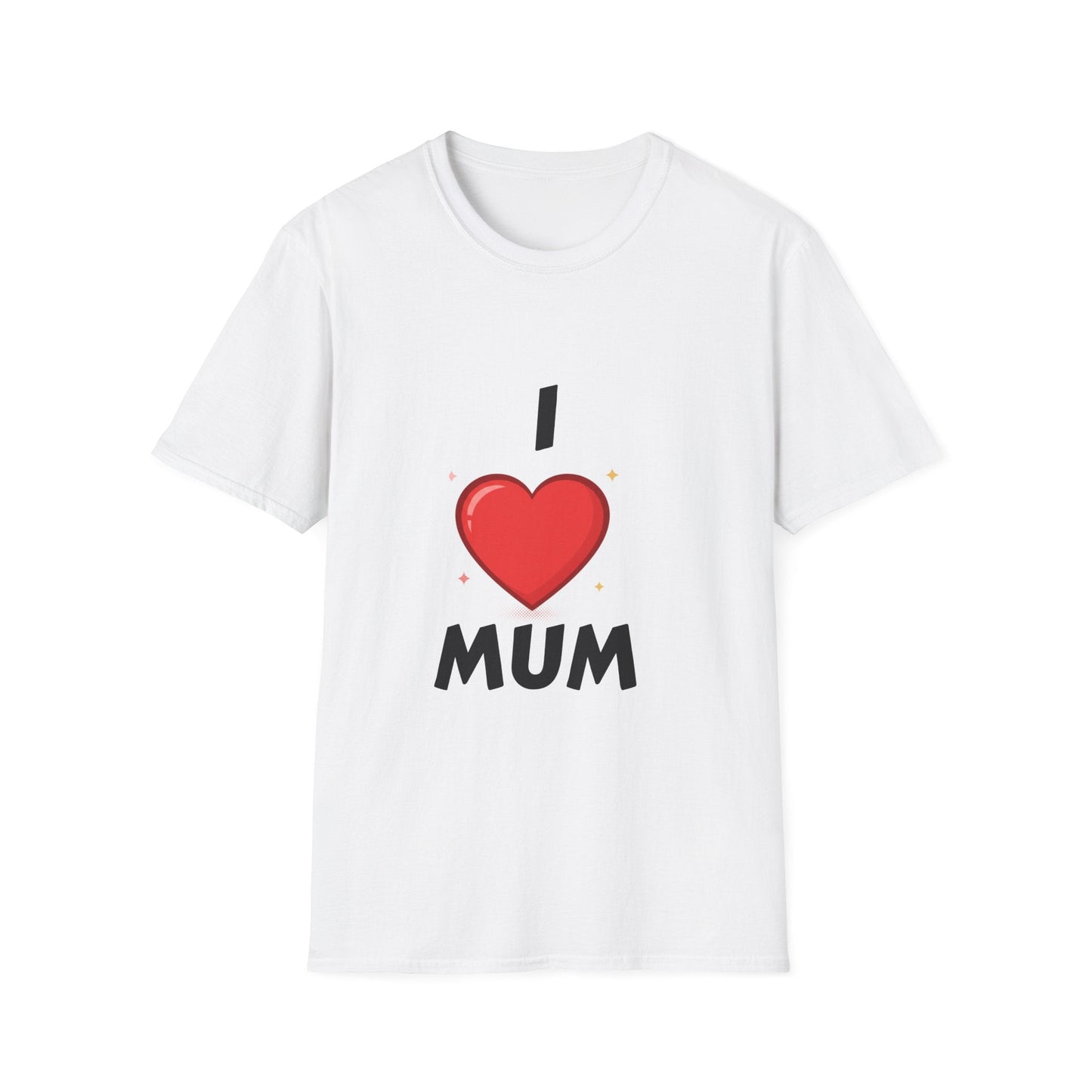 I Love Mum T-Shirt Classic Mothers Day Tee - SJM Print Store