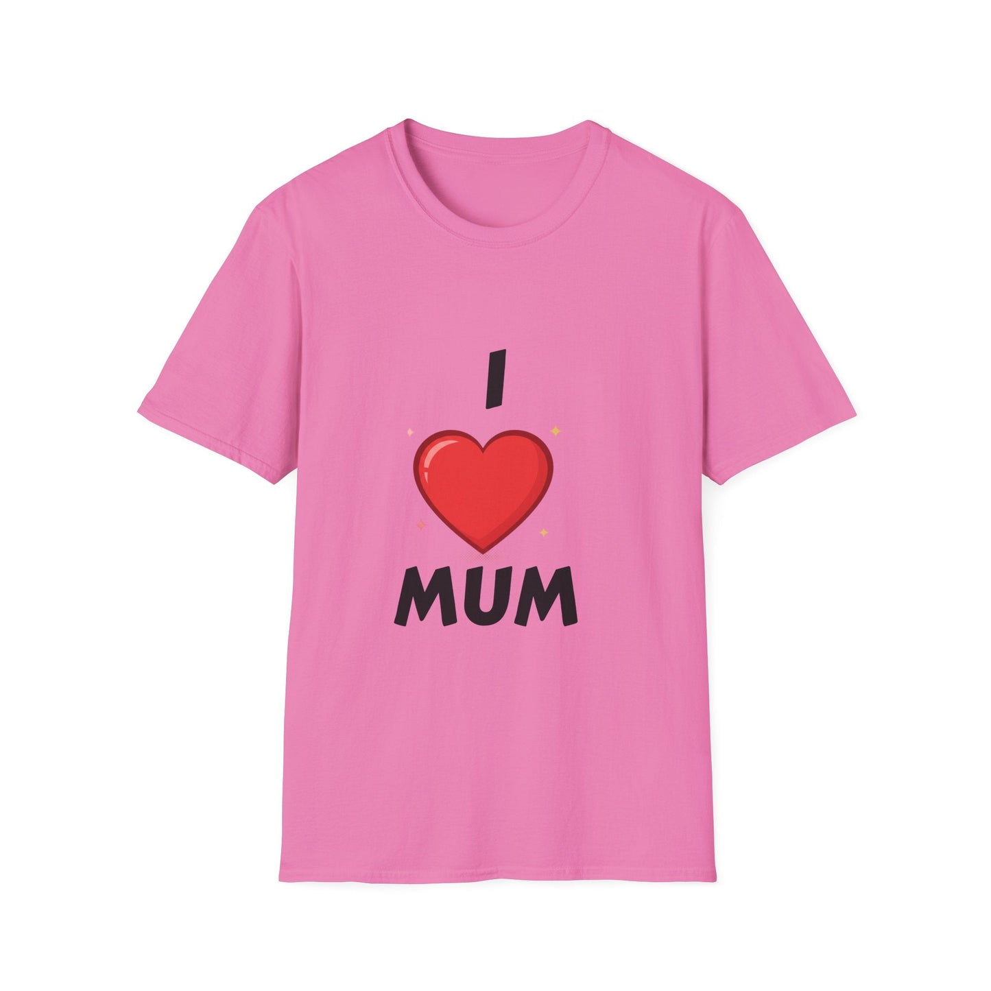 I Love Mum T-Shirt Classic Mothers Day Tee - SJM Print Store
