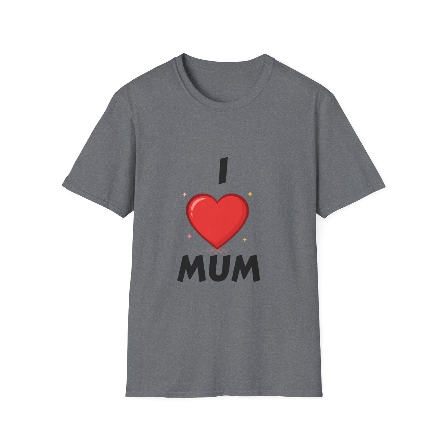 I Love Mum T-Shirt Classic Mothers Day Tee - SJM Print Store