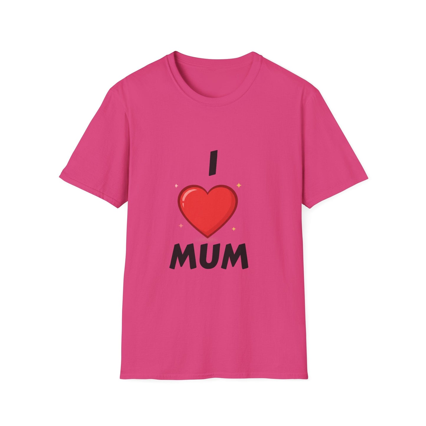 I Love Mum T-Shirt Classic Mothers Day Tee - SJM Print Store