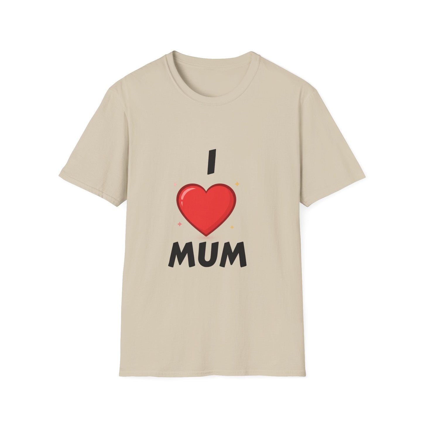 I Love Mum T-Shirt Classic Mothers Day Tee - SJM Print Store