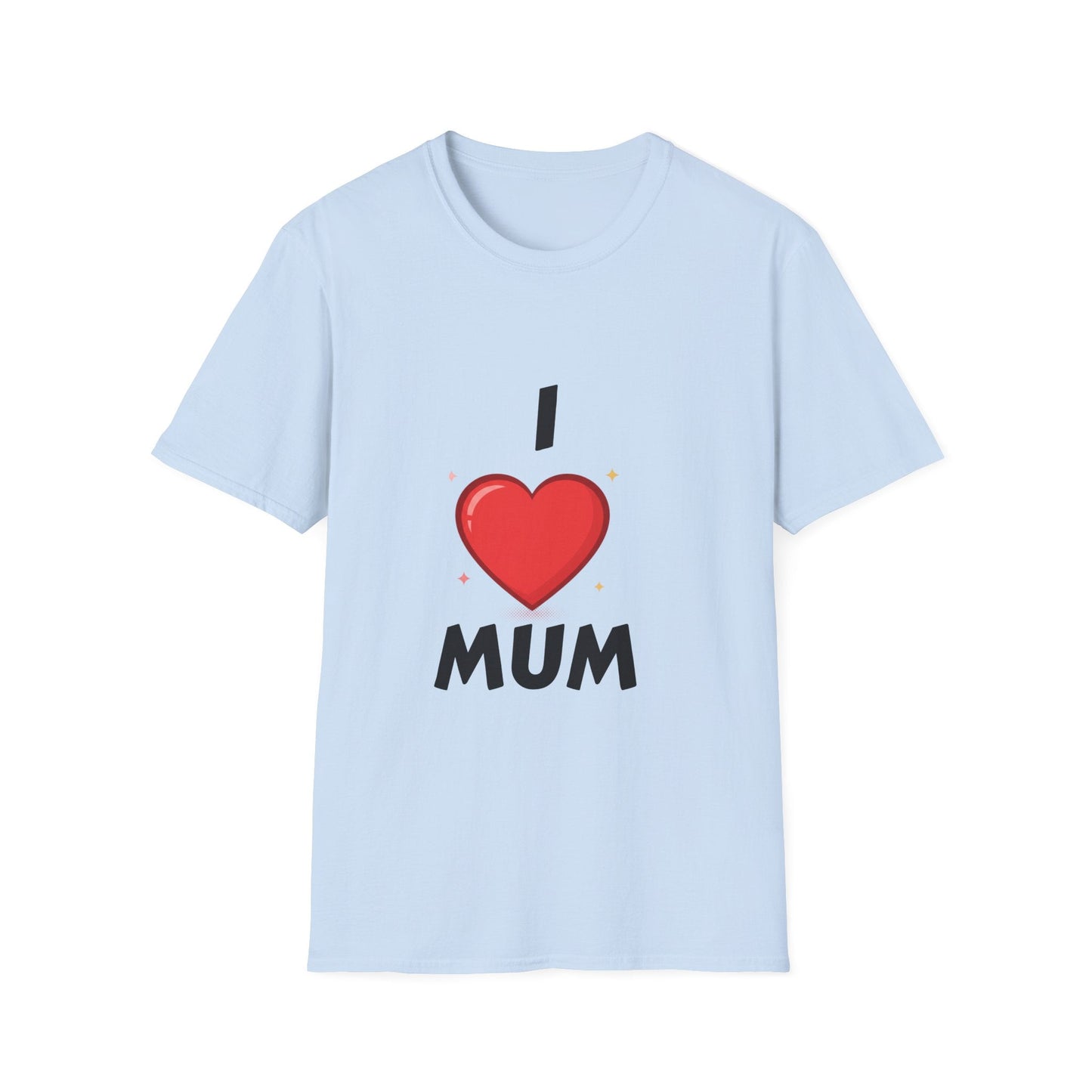 I Love Mum T-Shirt Classic Mothers Day Tee - SJM Print Store