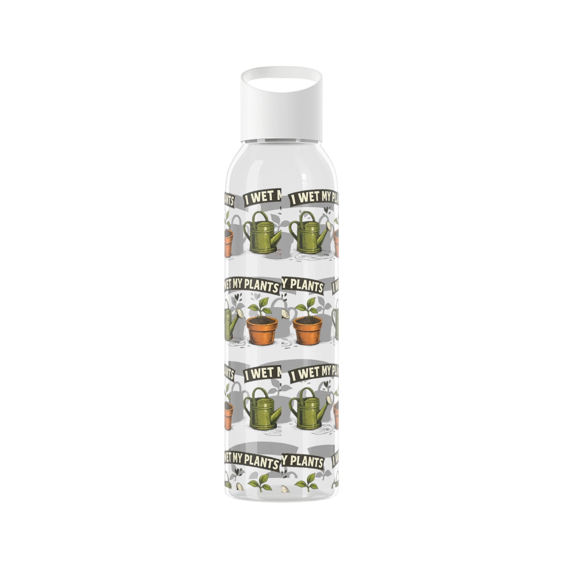 I Wet My Plants Funny Plant Lover Water Bottle - SJM Print Store