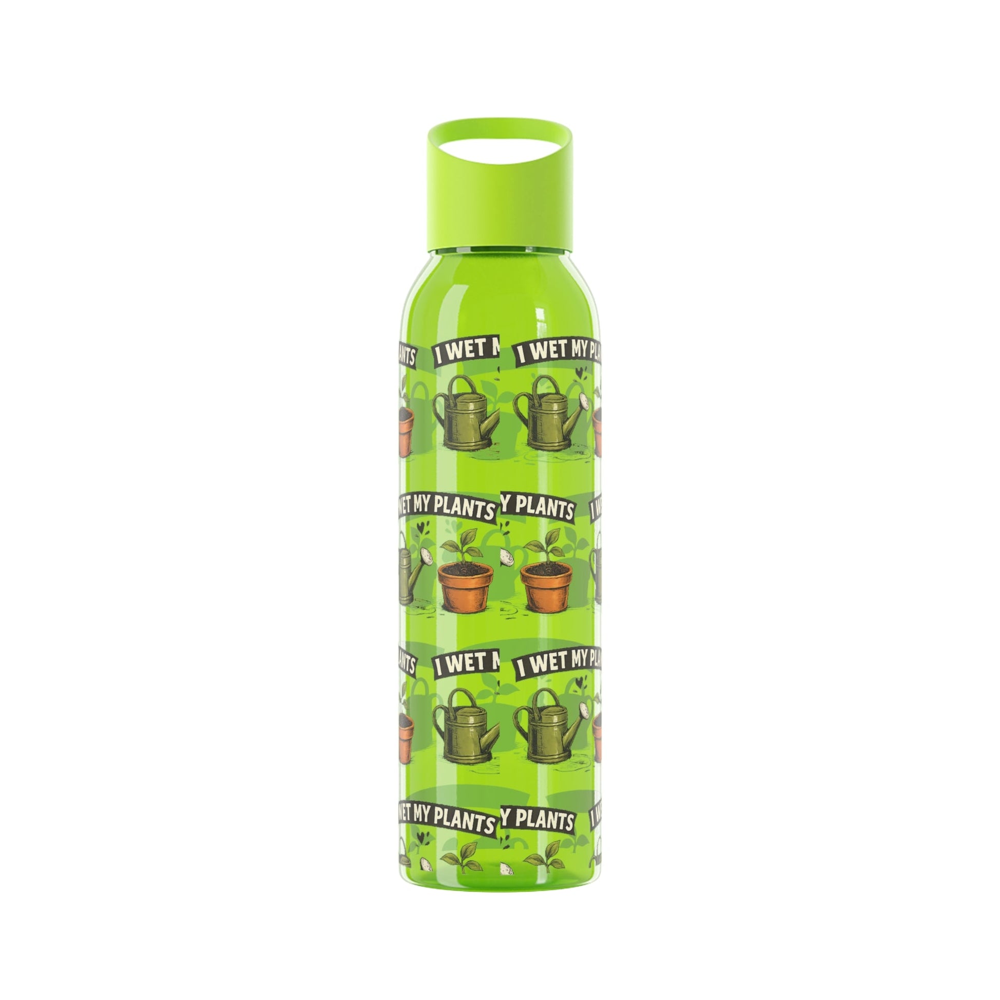 I Wet My Plants Funny Plant Lover Water Bottle - SJM Print Store
