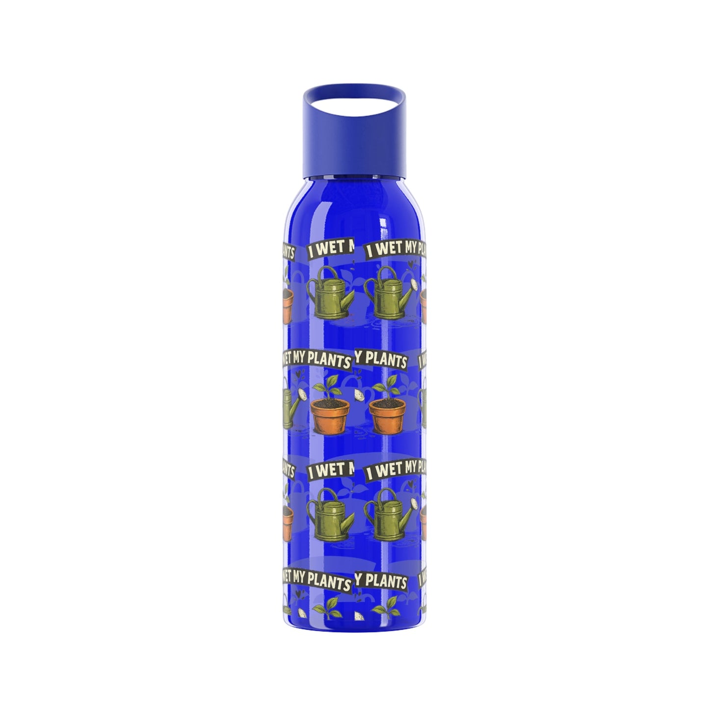 I Wet My Plants Funny Plant Lover Water Bottle - SJM Print Store