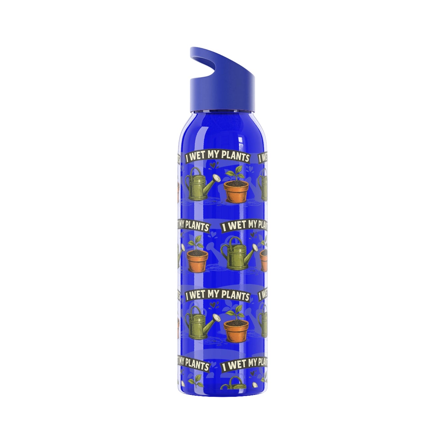I Wet My Plants Funny Plant Lover Water Bottle - SJM Print Store