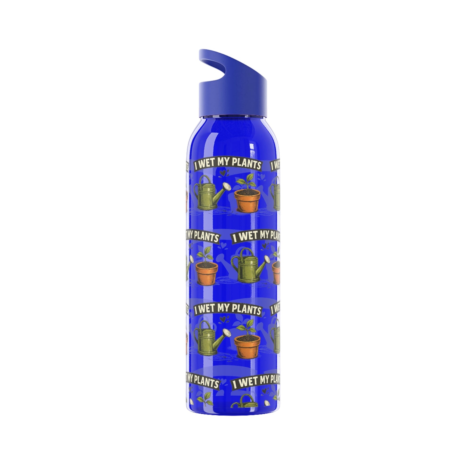 I Wet My Plants Funny Plant Lover Water Bottle - SJM Print Store