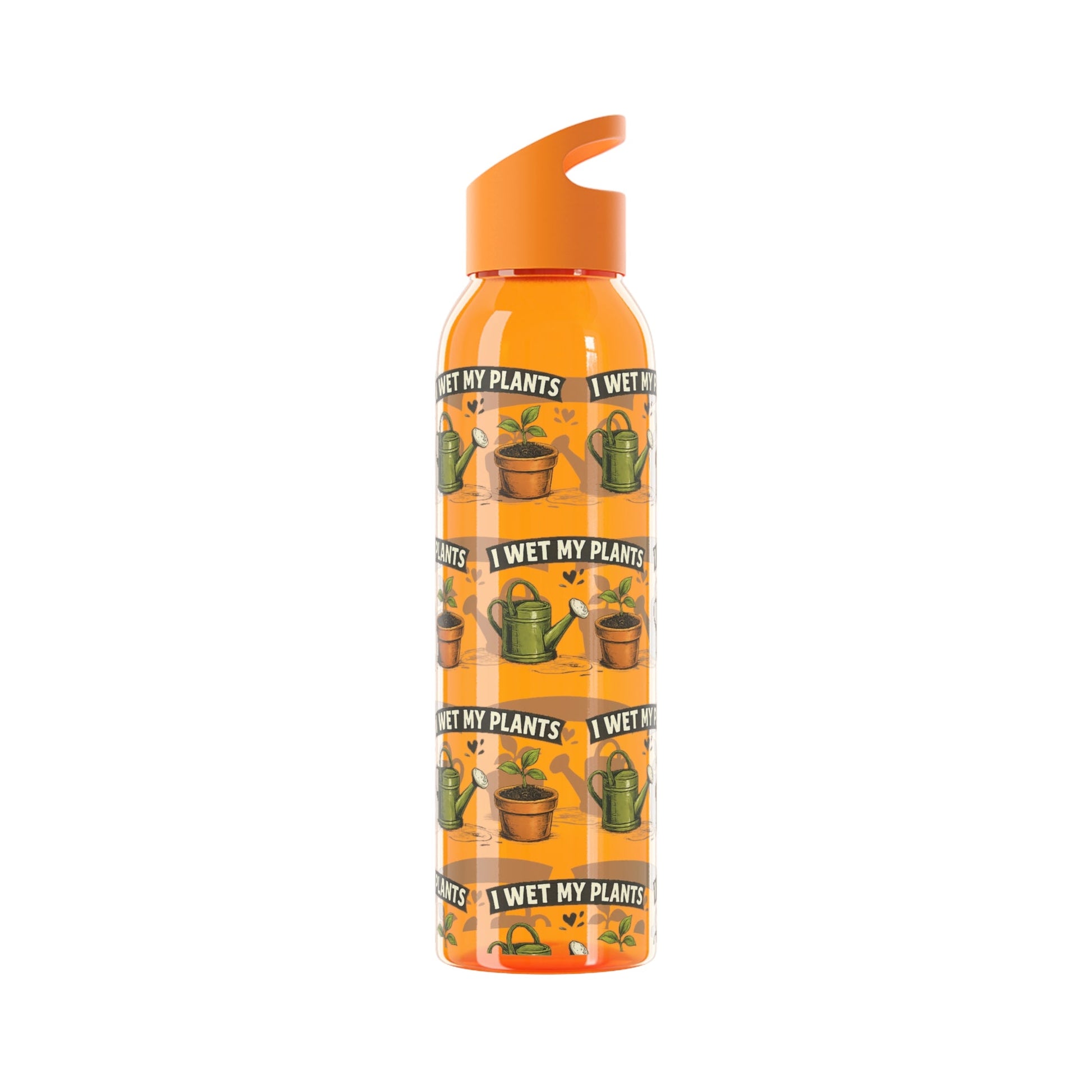 I Wet My Plants Funny Plant Lover Water Bottle - SJM Print Store
