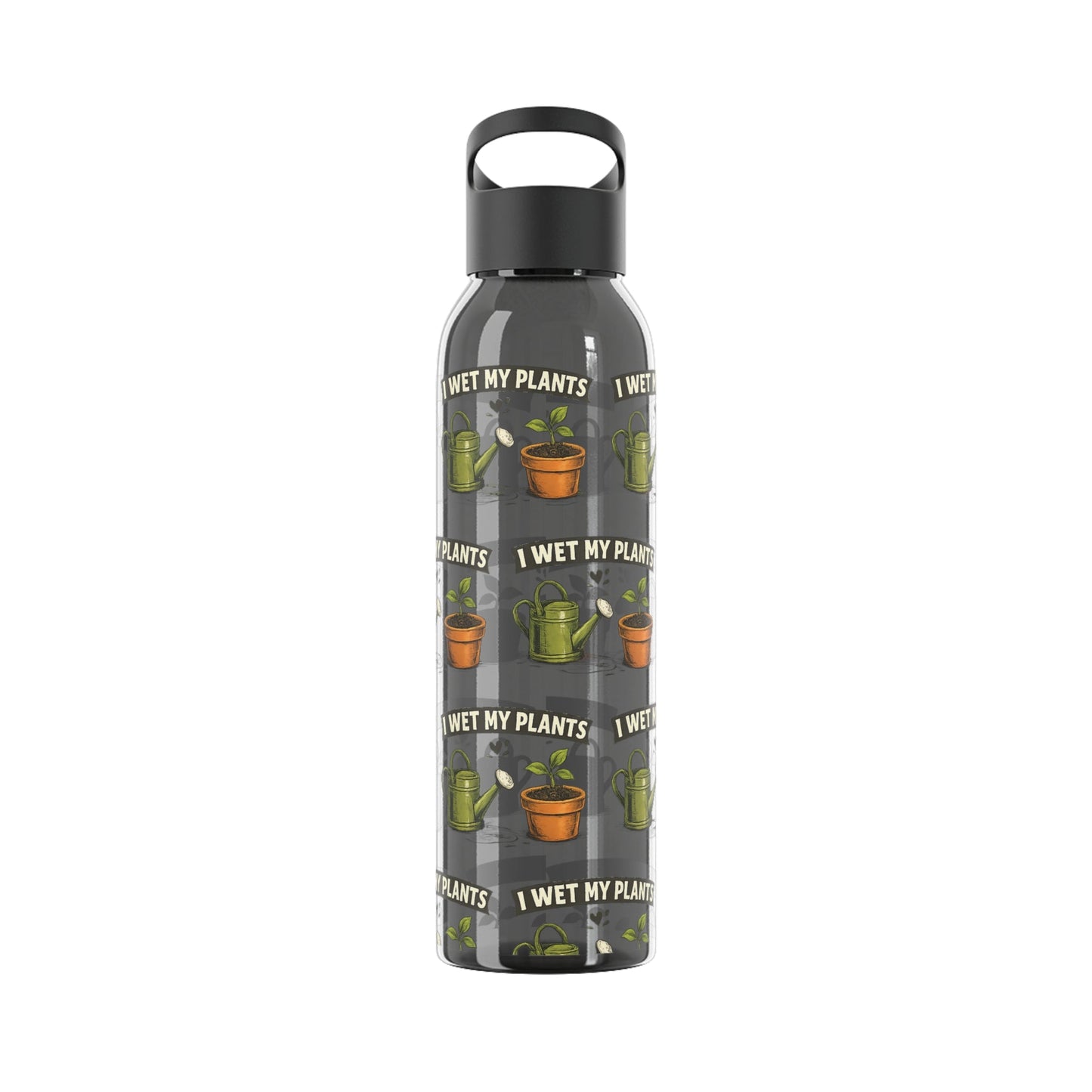 I Wet My Plants Funny Plant Lover Water Bottle - SJM Print Store