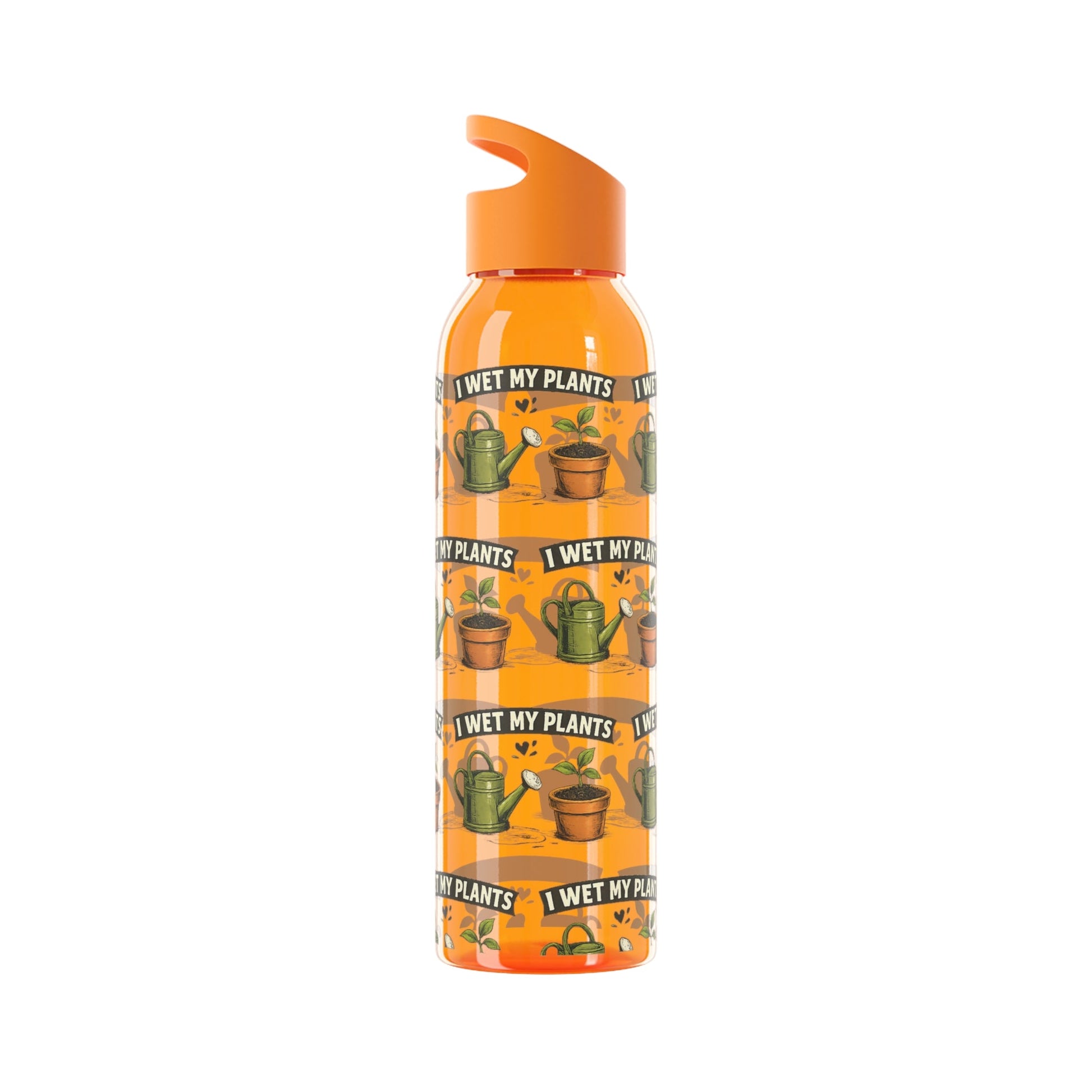 I Wet My Plants Funny Plant Lover Water Bottle - SJM Print Store