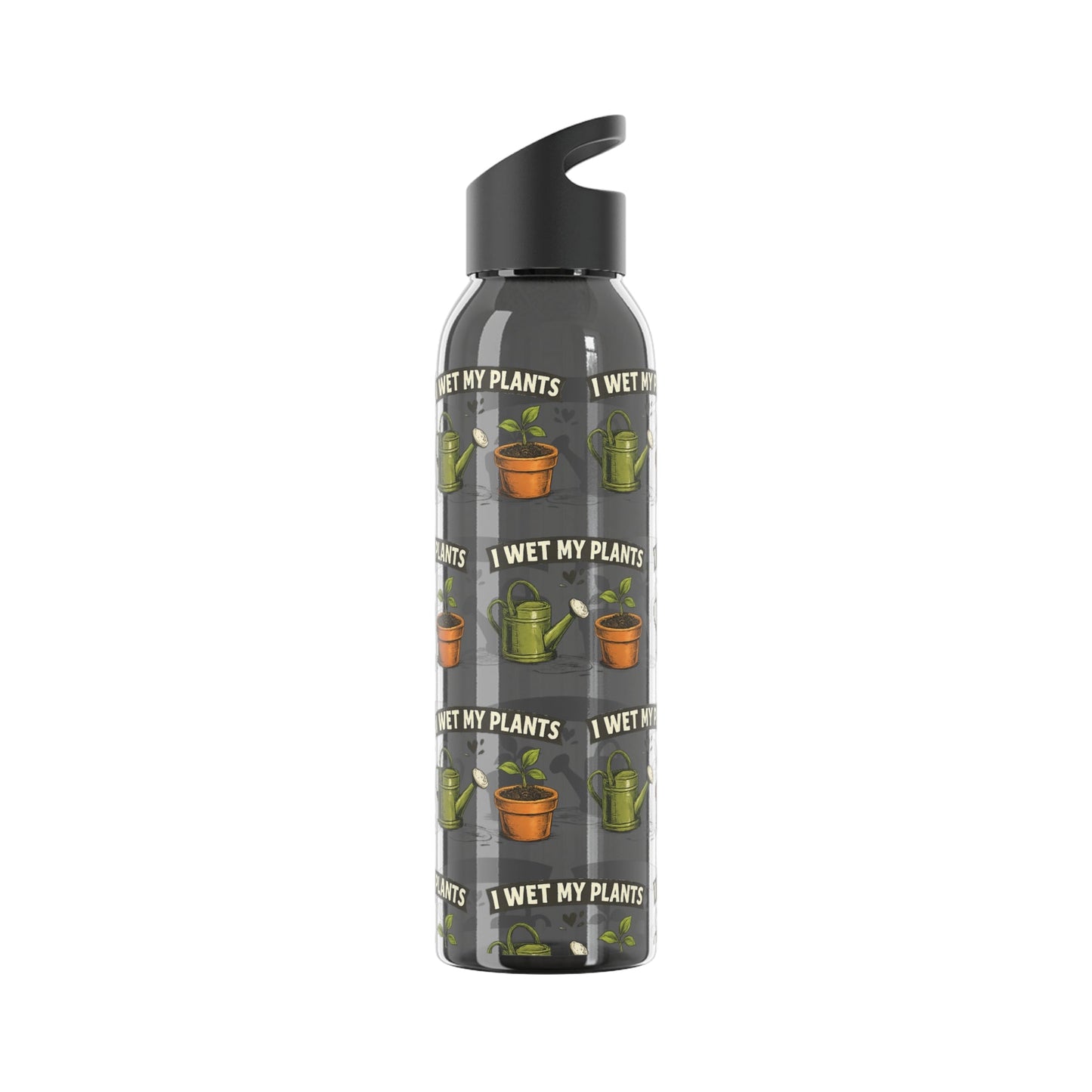 I Wet My Plants Funny Plant Lover Water Bottle - SJM Print Store