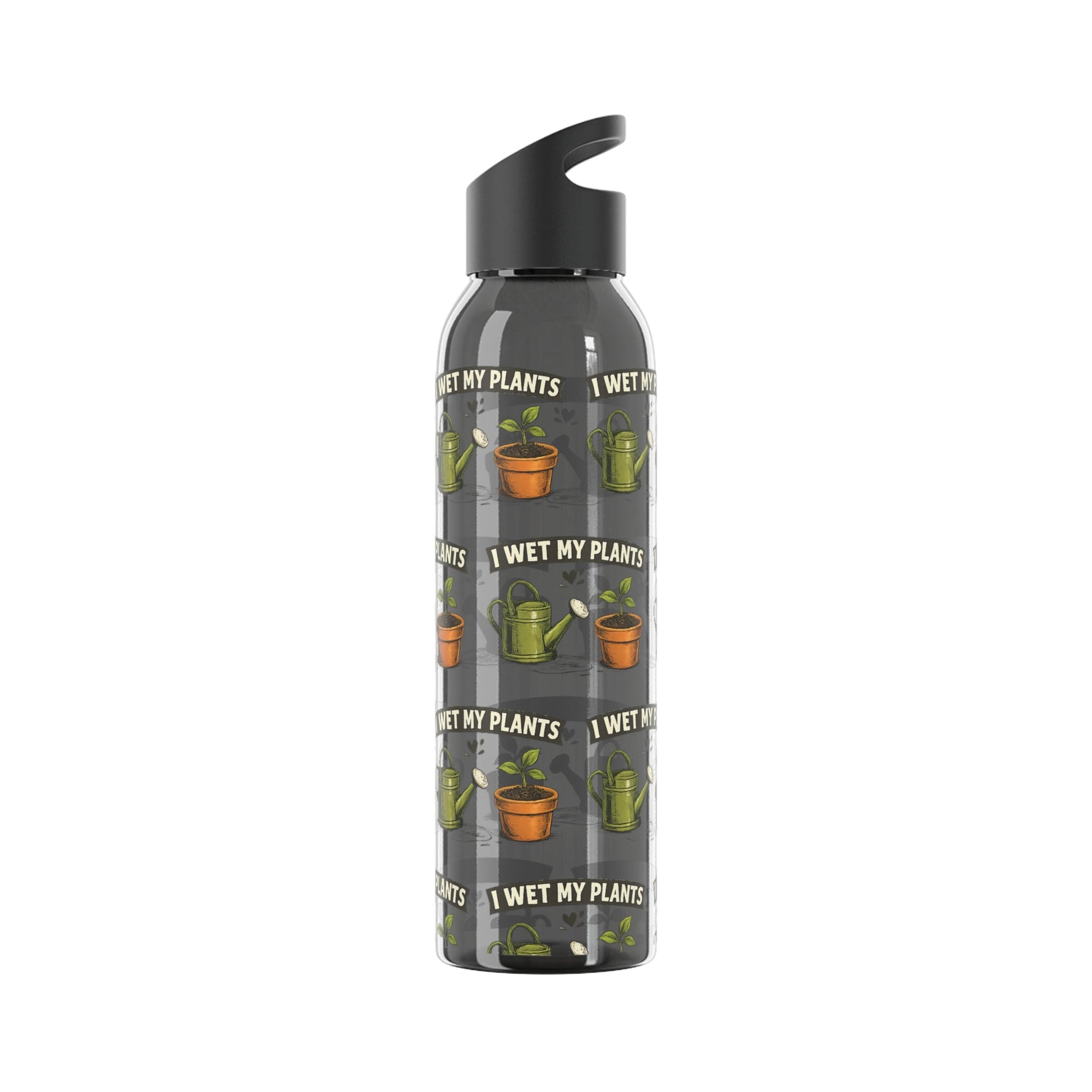 I Wet My Plants Funny Plant Lover Water Bottle - SJM Print Store