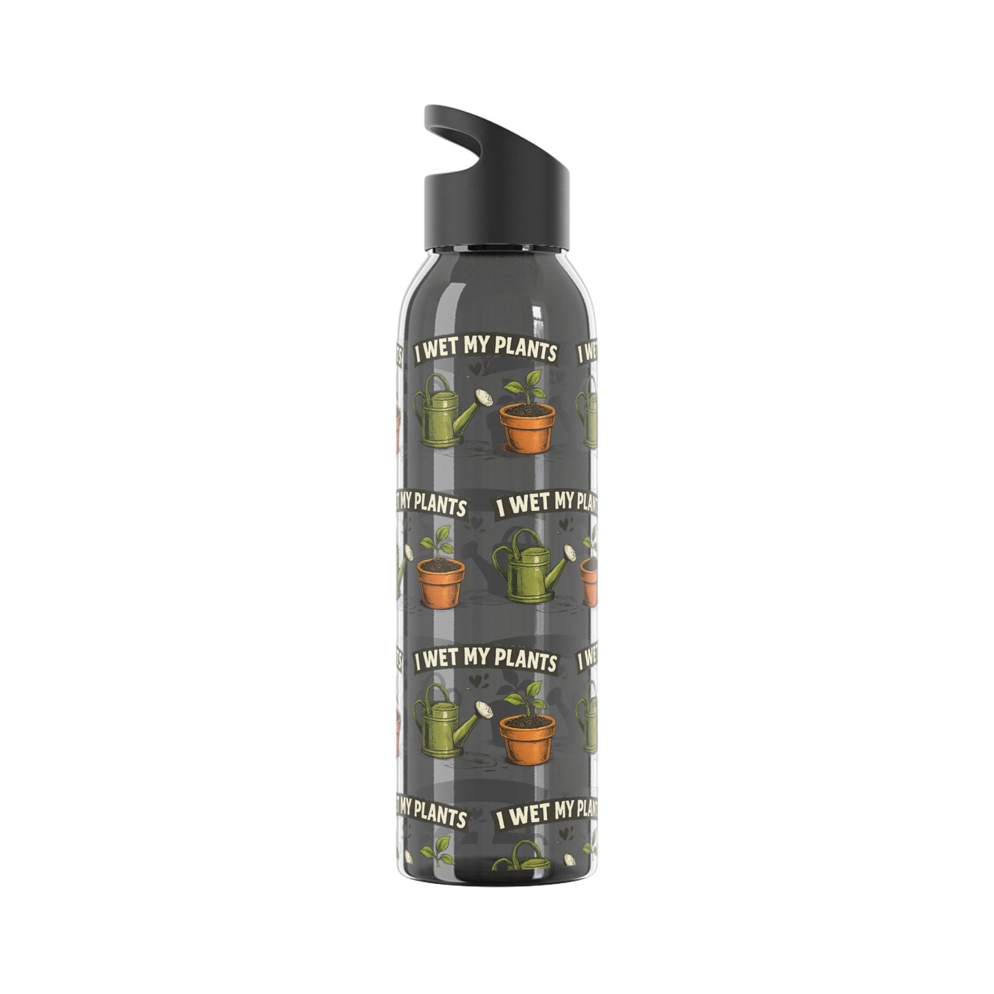 I Wet My Plants Funny Plant Lover Water Bottle - SJM Print Store
