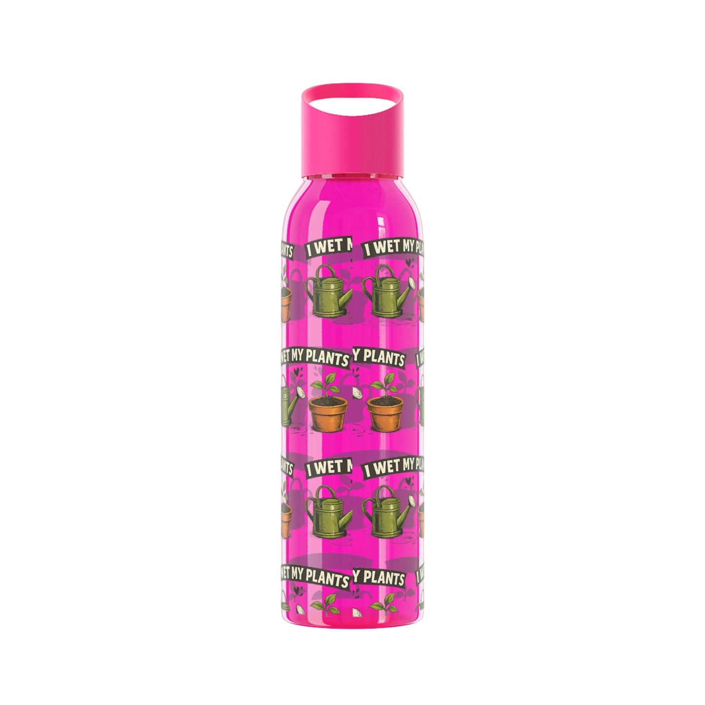 I Wet My Plants Funny Plant Lover Water Bottle - SJM Print Store