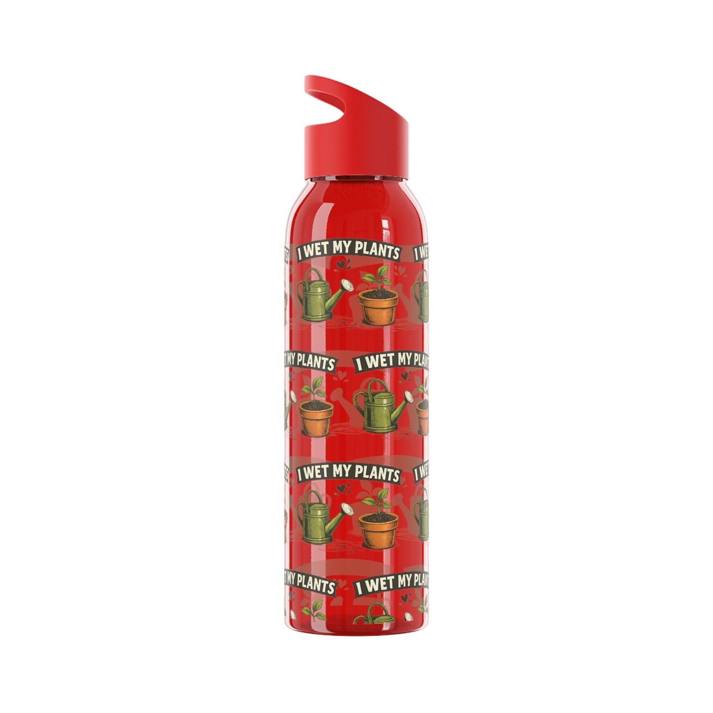 I Wet My Plants Funny Plant Lover Water Bottle - SJM Print Store