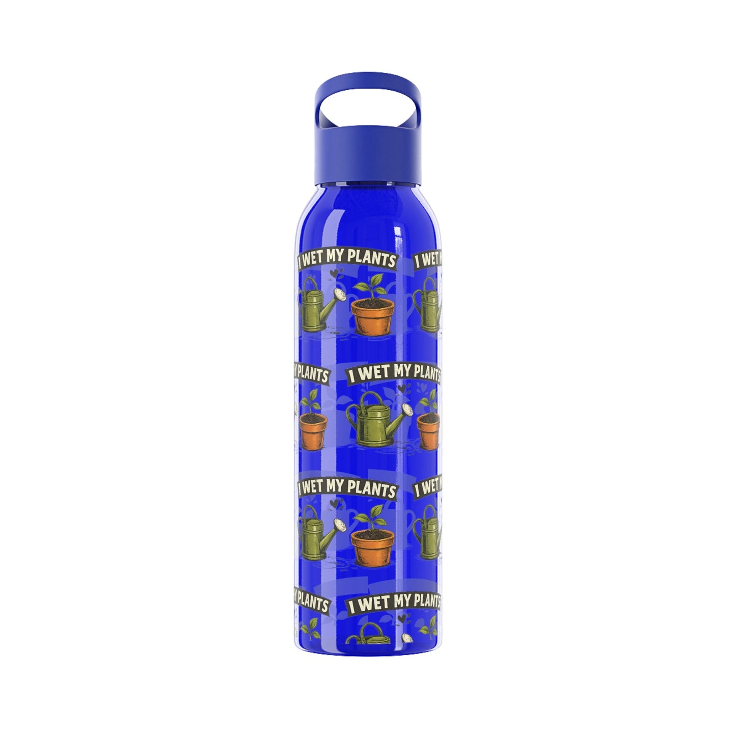 I Wet My Plants Funny Plant Lover Water Bottle - SJM Print Store