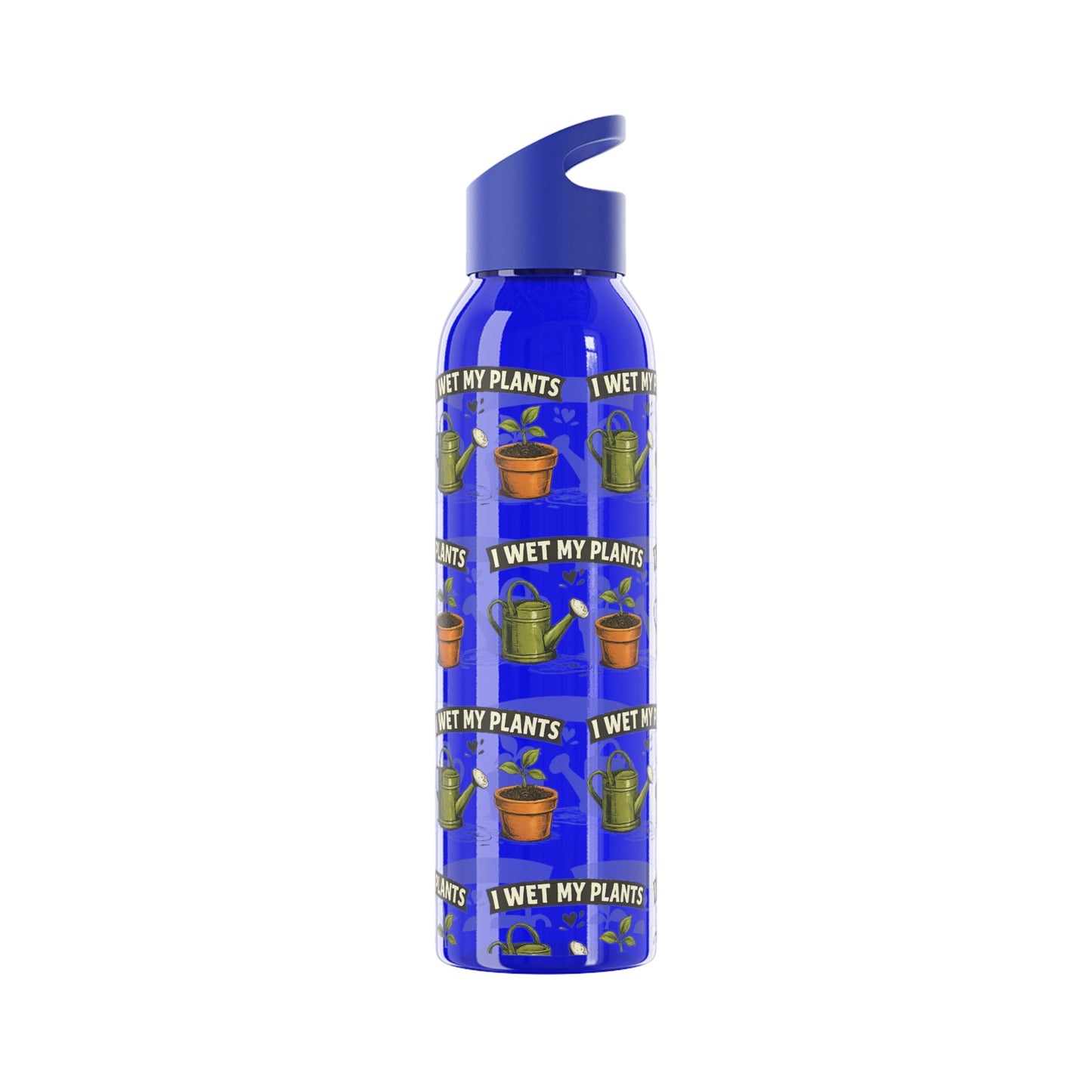 I Wet My Plants Funny Plant Lover Water Bottle - SJM Print Store