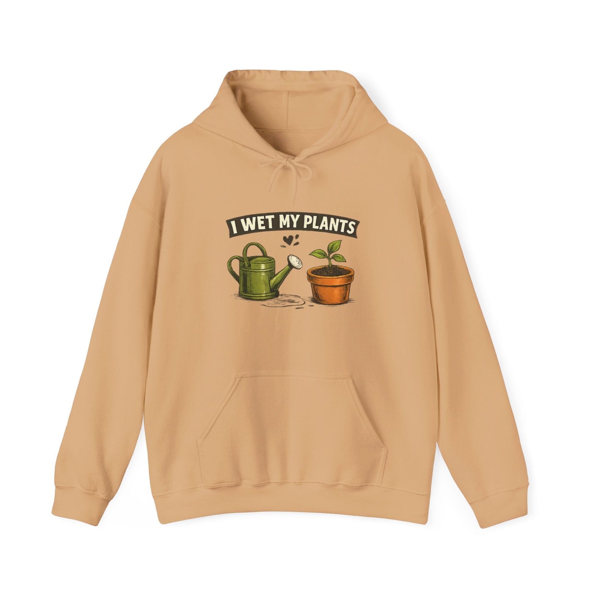 I Wet My Plants Hoodie - Funny Gardener Top - SJM Print Store