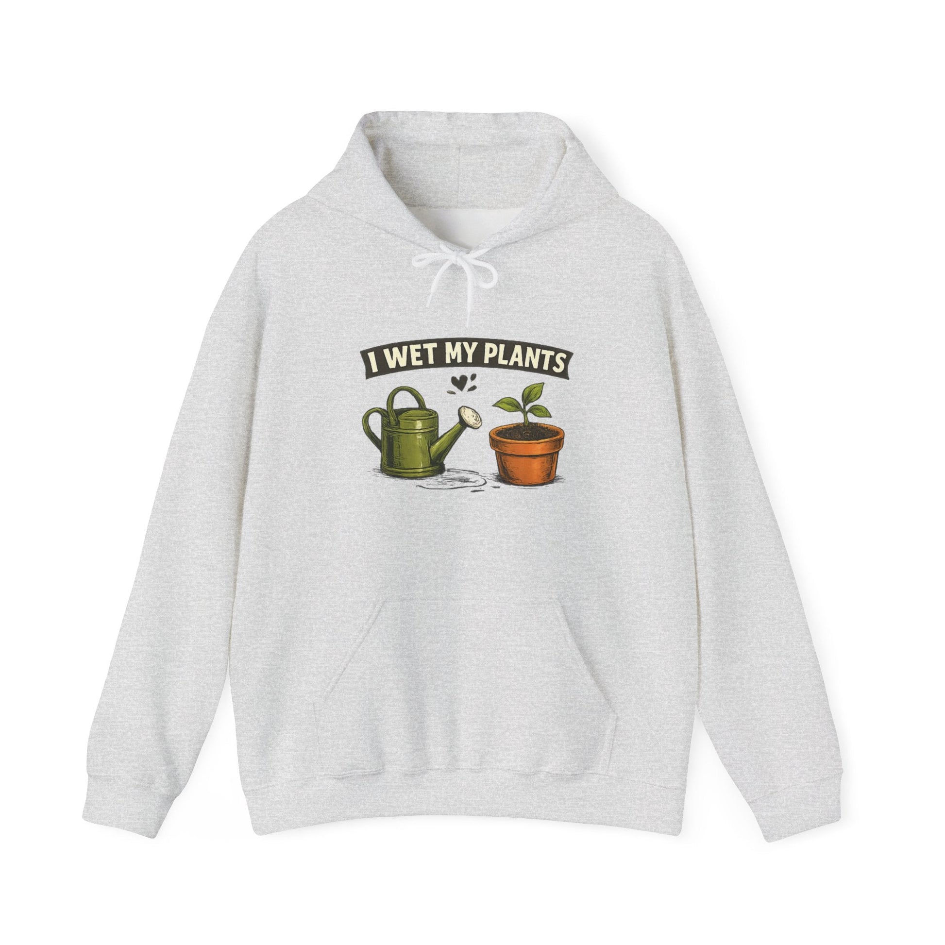 I Wet My Plants Hoodie - Funny Gardener Top - SJM Print Store