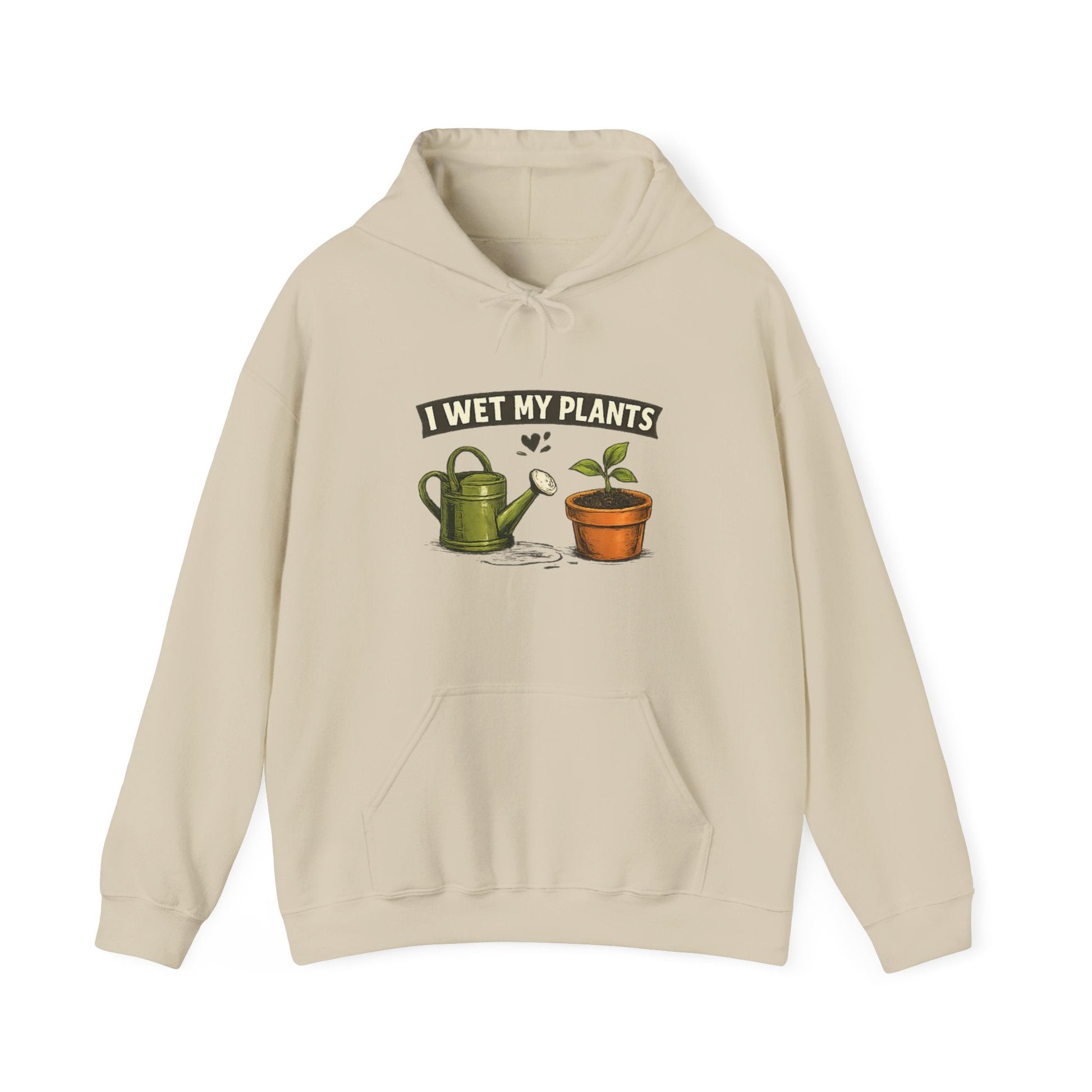 I Wet My Plants Hoodie - Funny Gardener Top - SJM Print Store