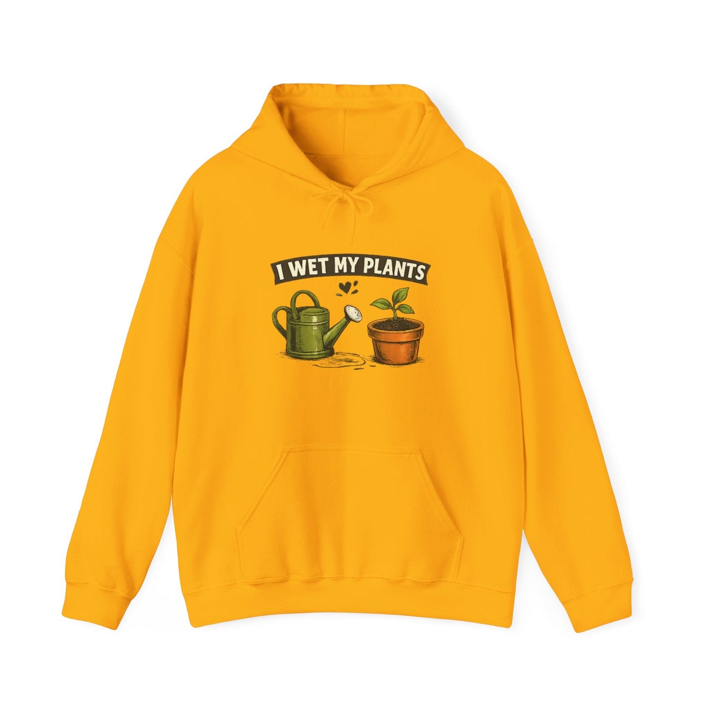I Wet My Plants Hoodie - Funny Gardener Top - SJM Print Store