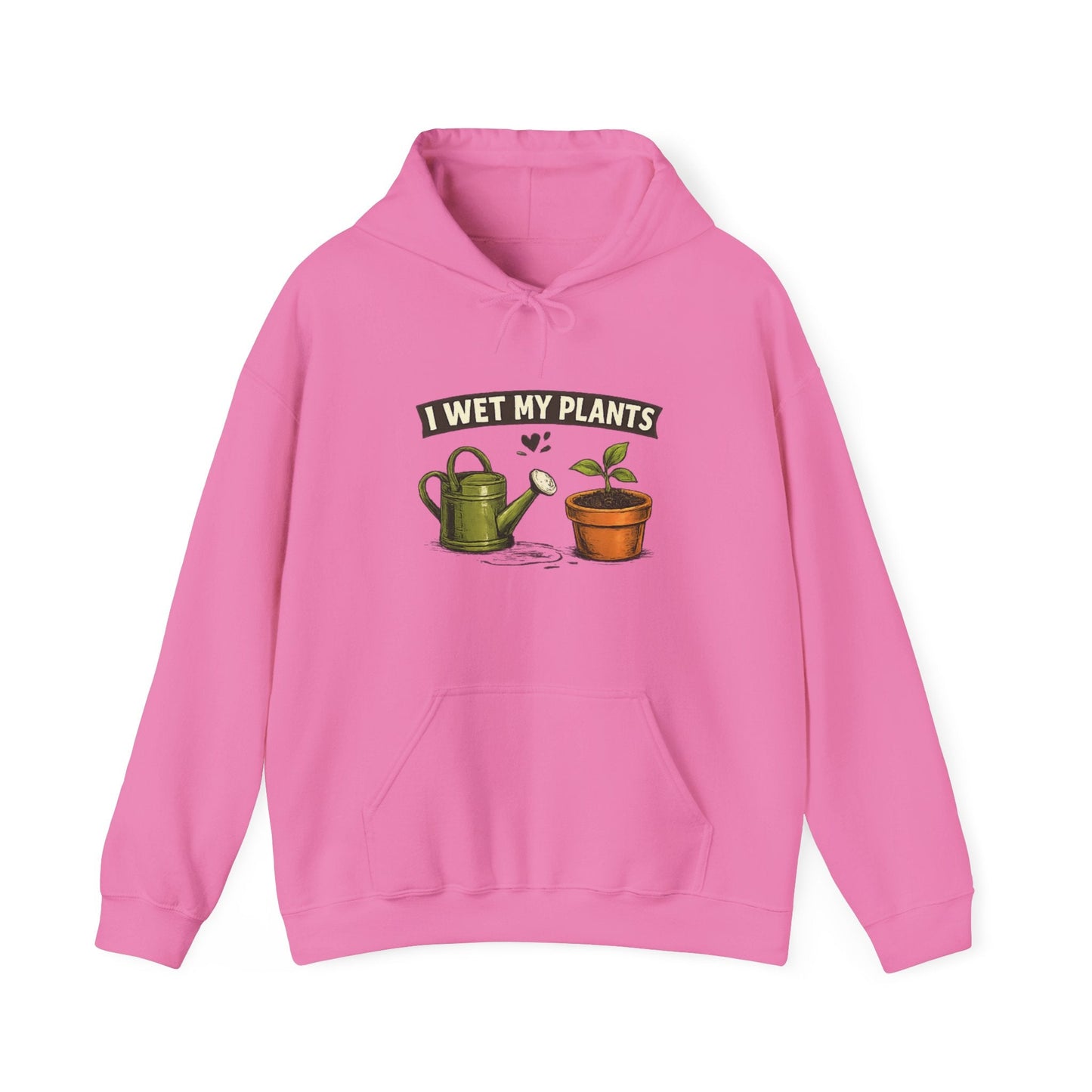 I Wet My Plants Hoodie - Funny Gardener Top - SJM Print Store