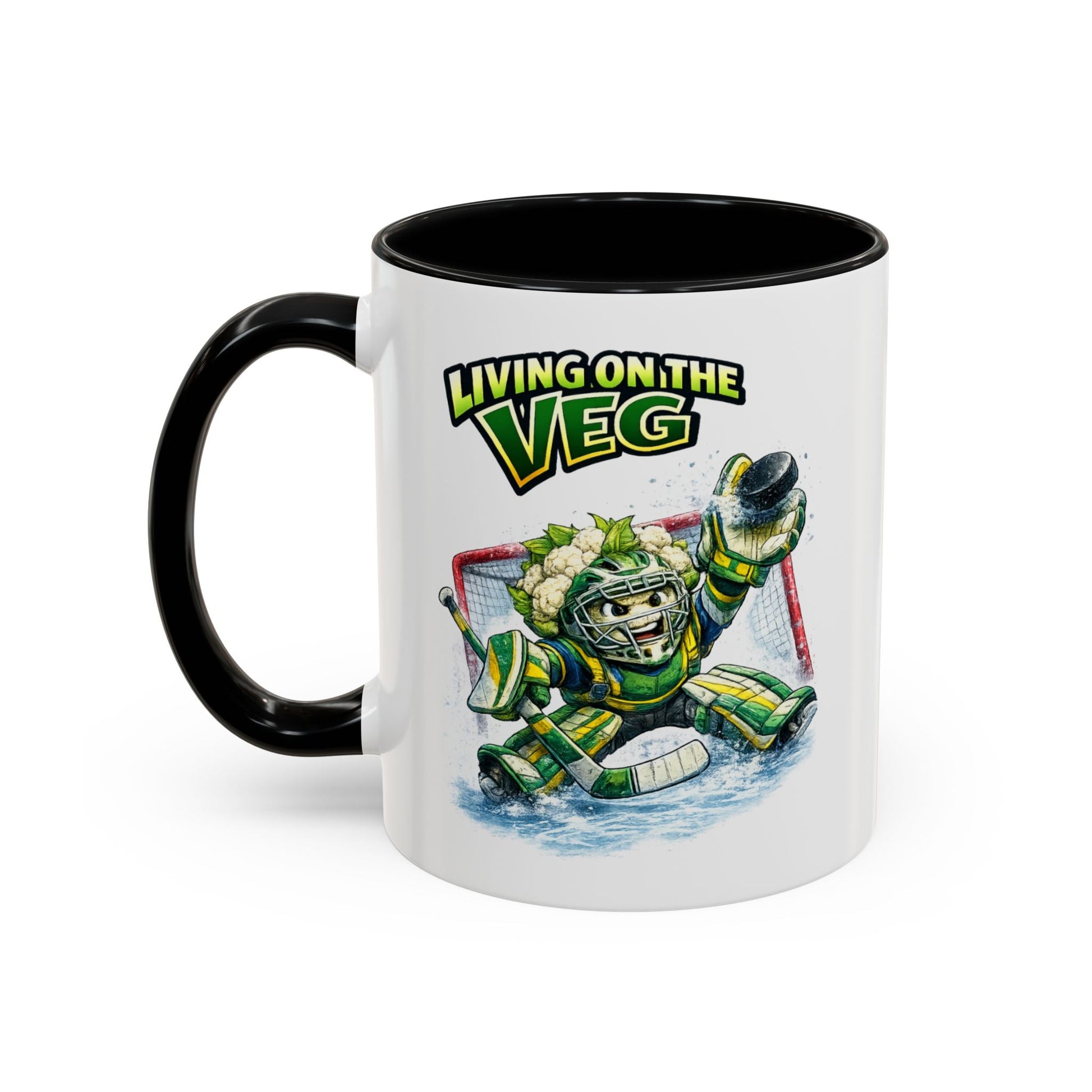 Ice Hockey Cauliflower Mug - SJM Print Store