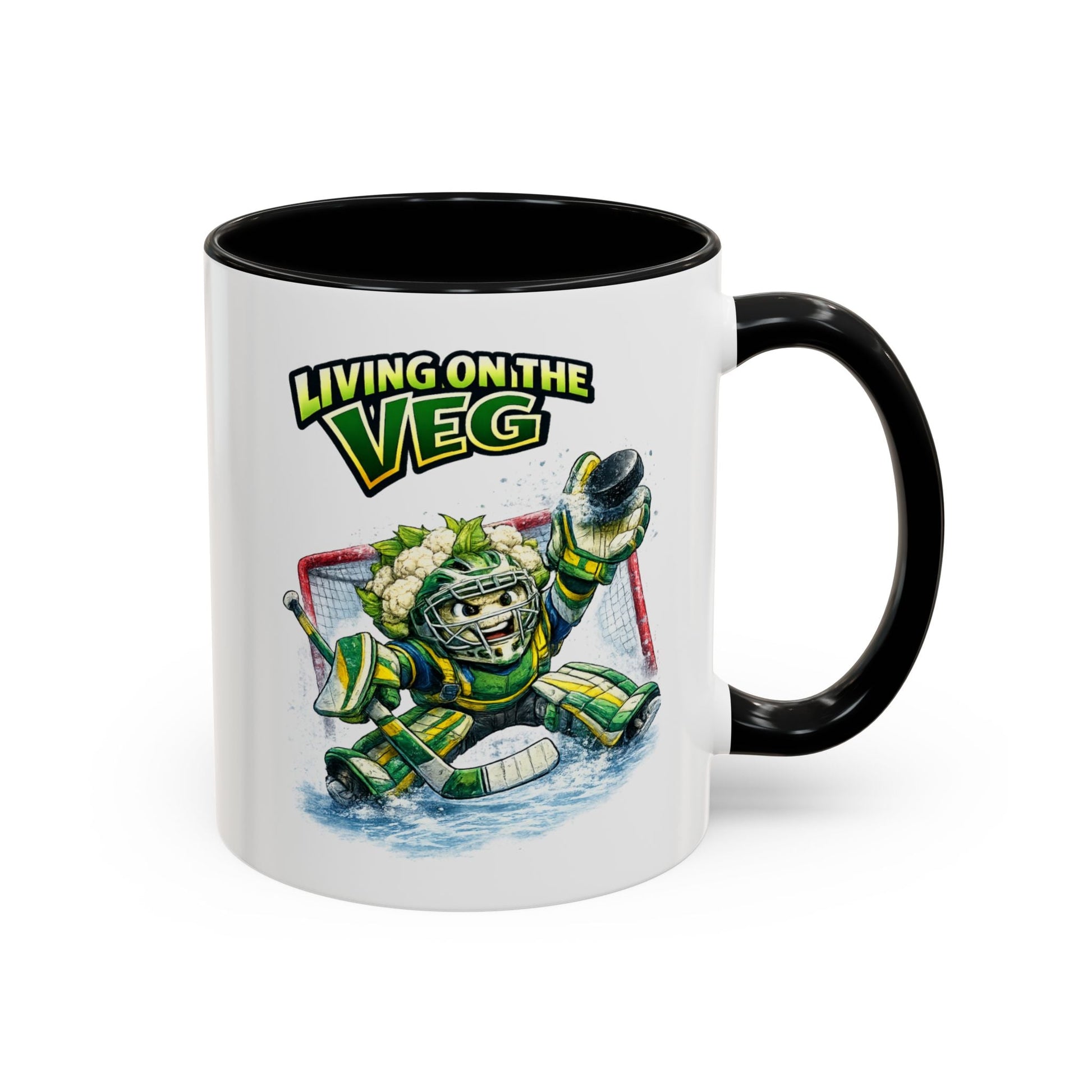 Ice Hockey Cauliflower Mug - SJM Print Store
