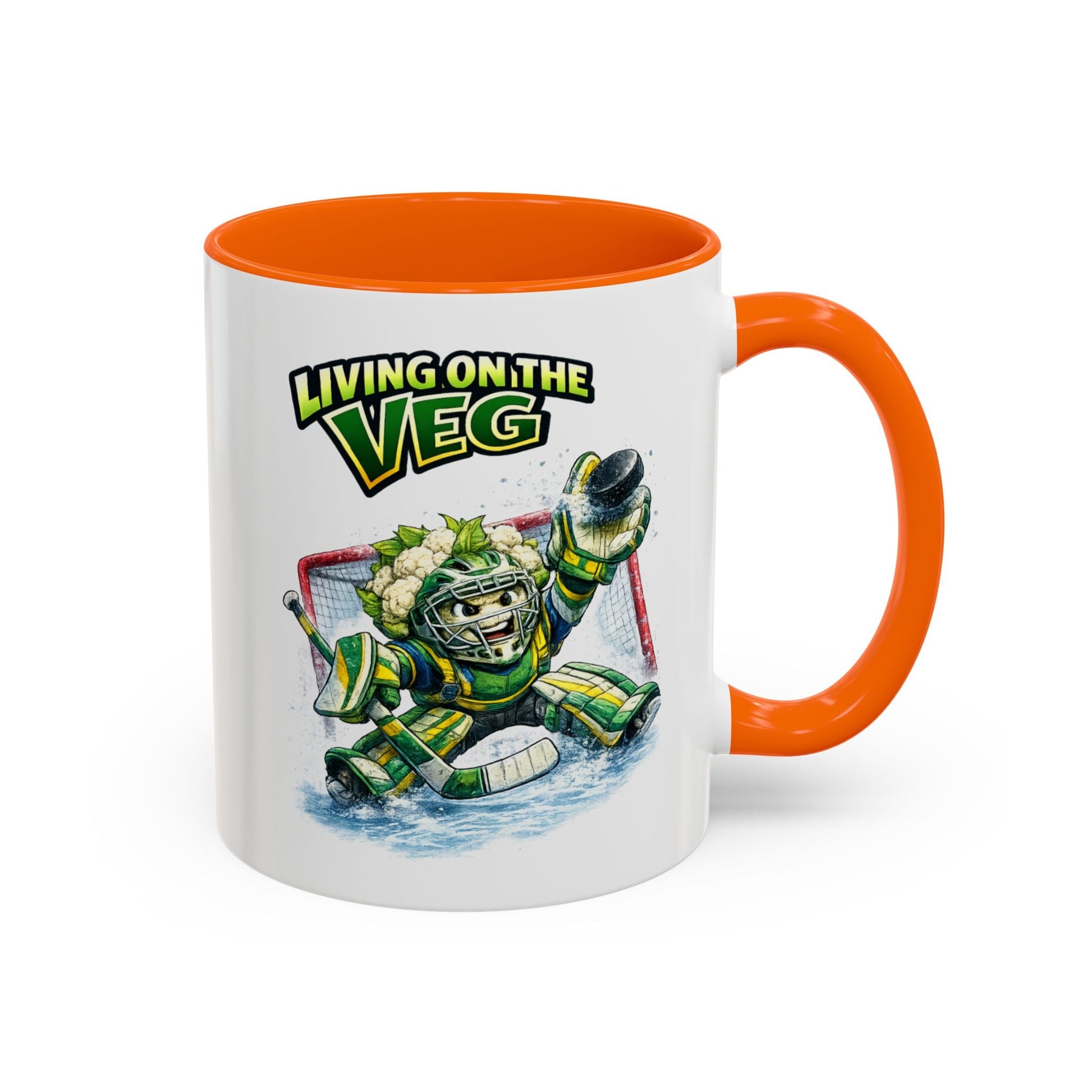 Ice Hockey Cauliflower Mug - SJM Print Store