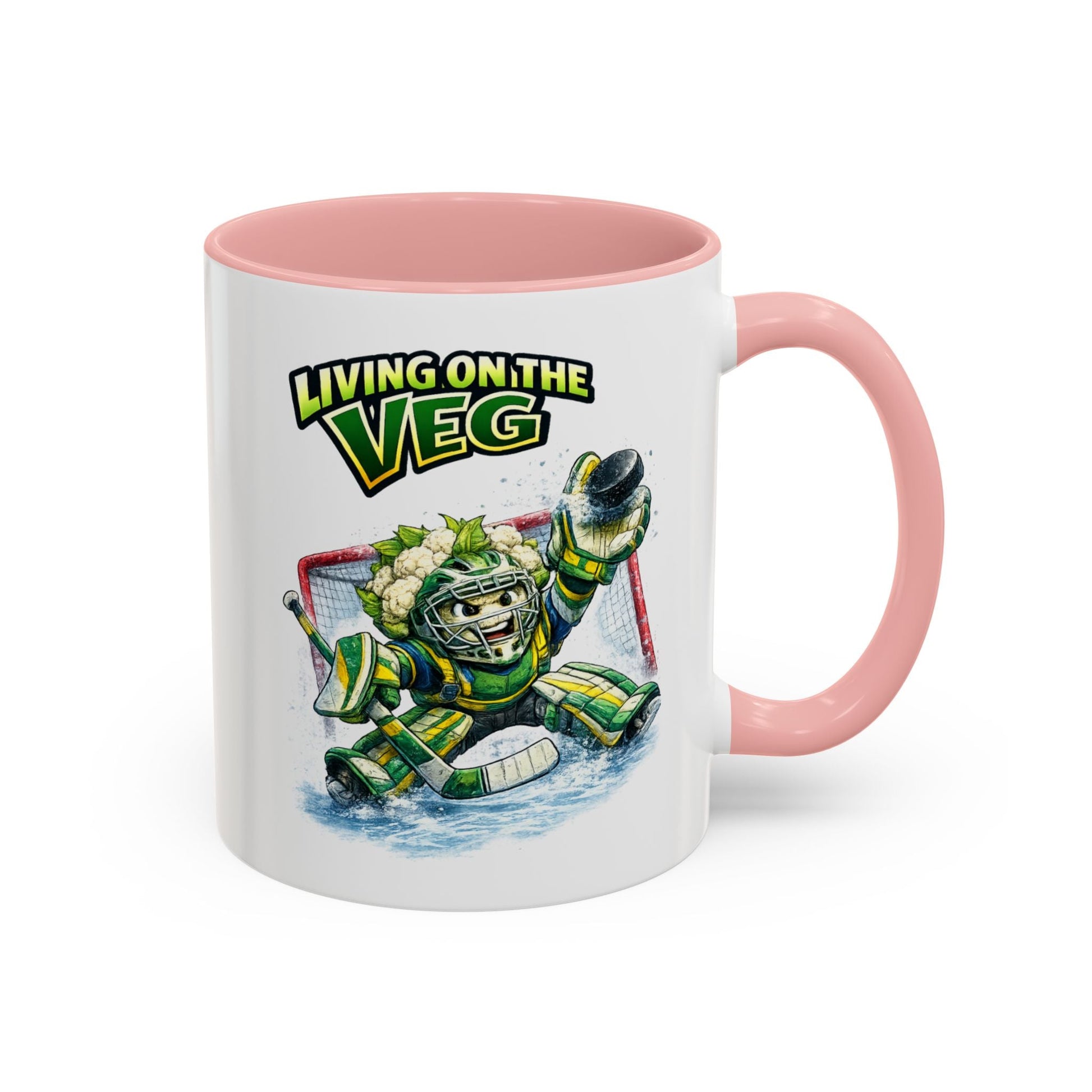 Ice Hockey Cauliflower Mug - SJM Print Store