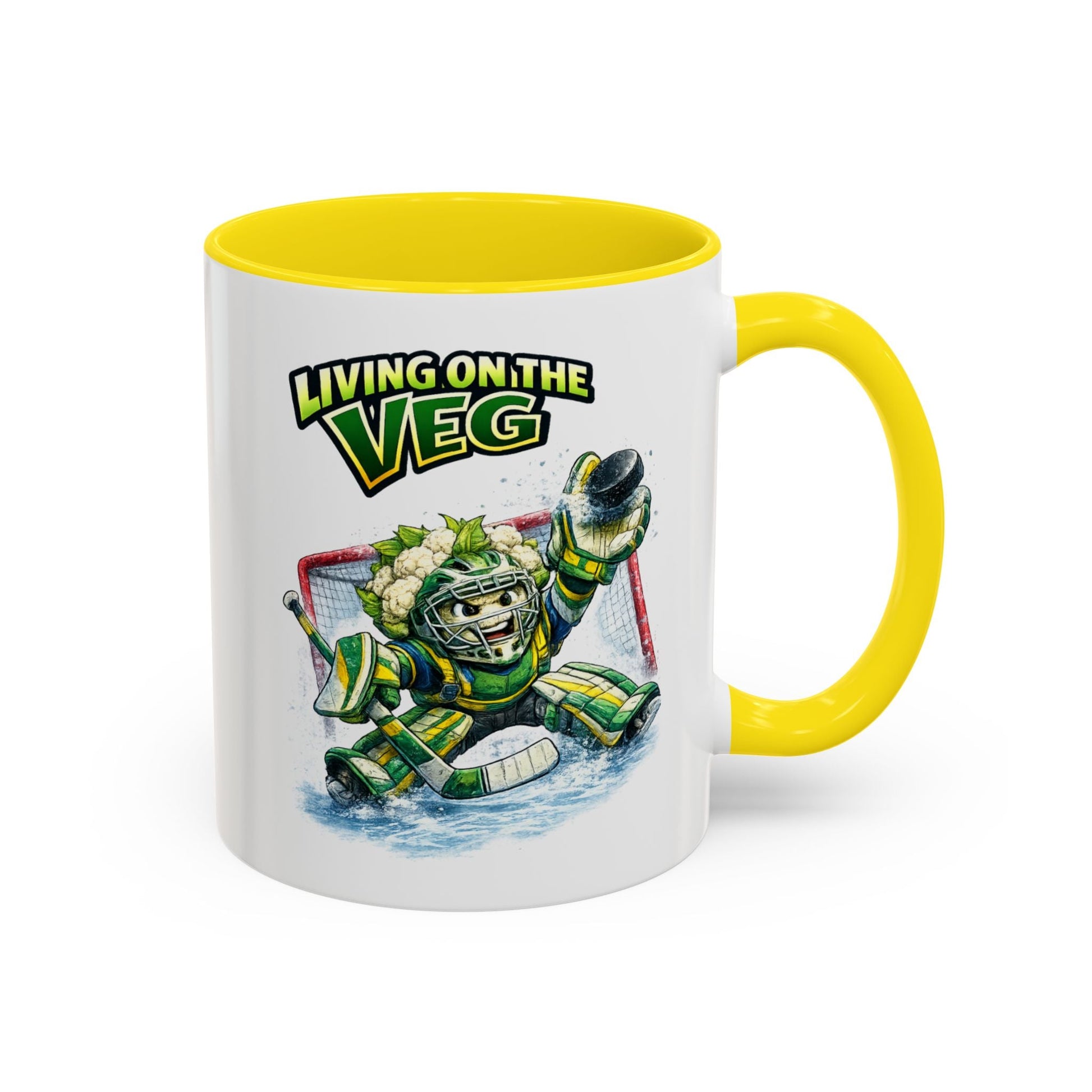 Ice Hockey Cauliflower Mug - SJM Print Store