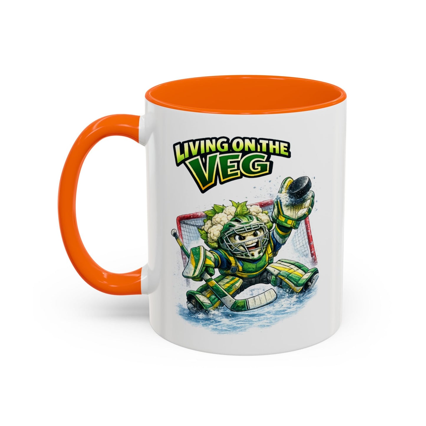 Ice Hockey Cauliflower Mug - SJM Print Store