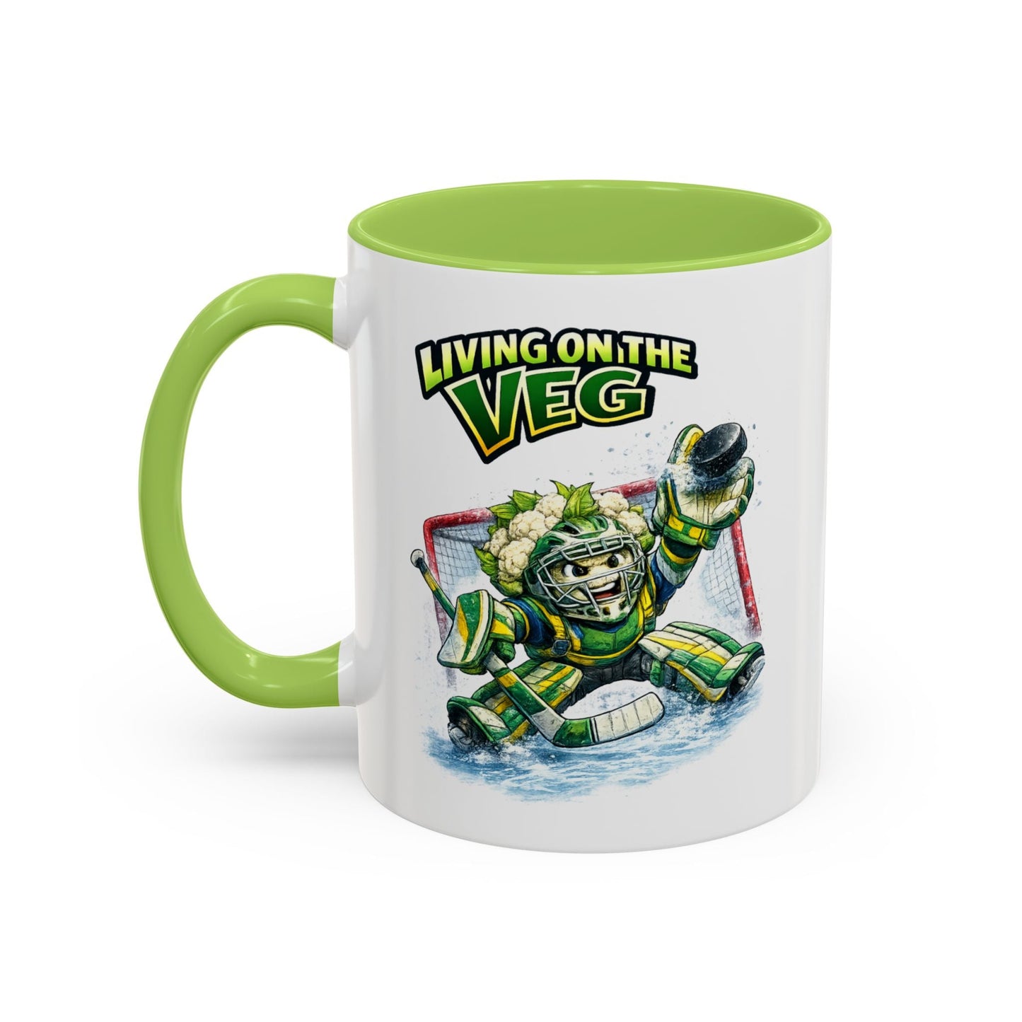 Ice Hockey Cauliflower Mug - SJM Print Store