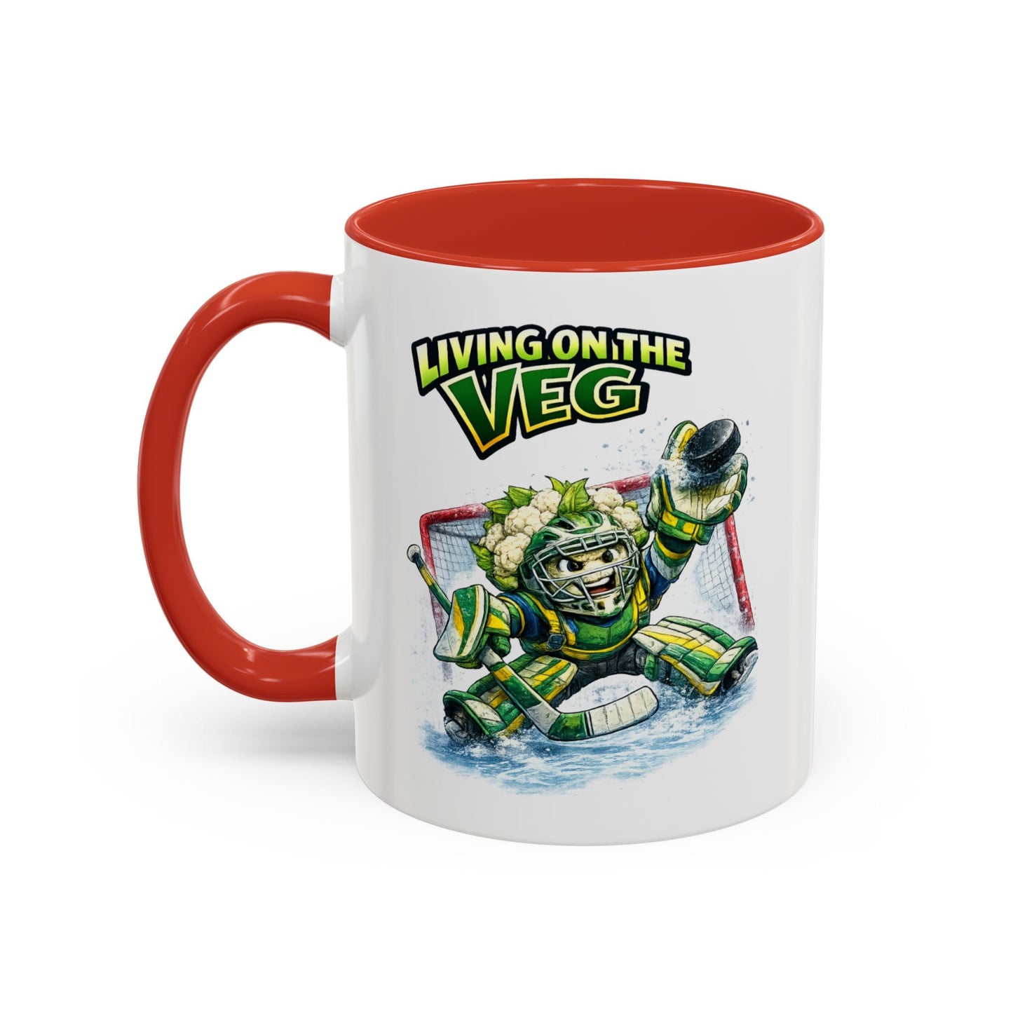 Ice Hockey Cauliflower Mug - SJM Print Store