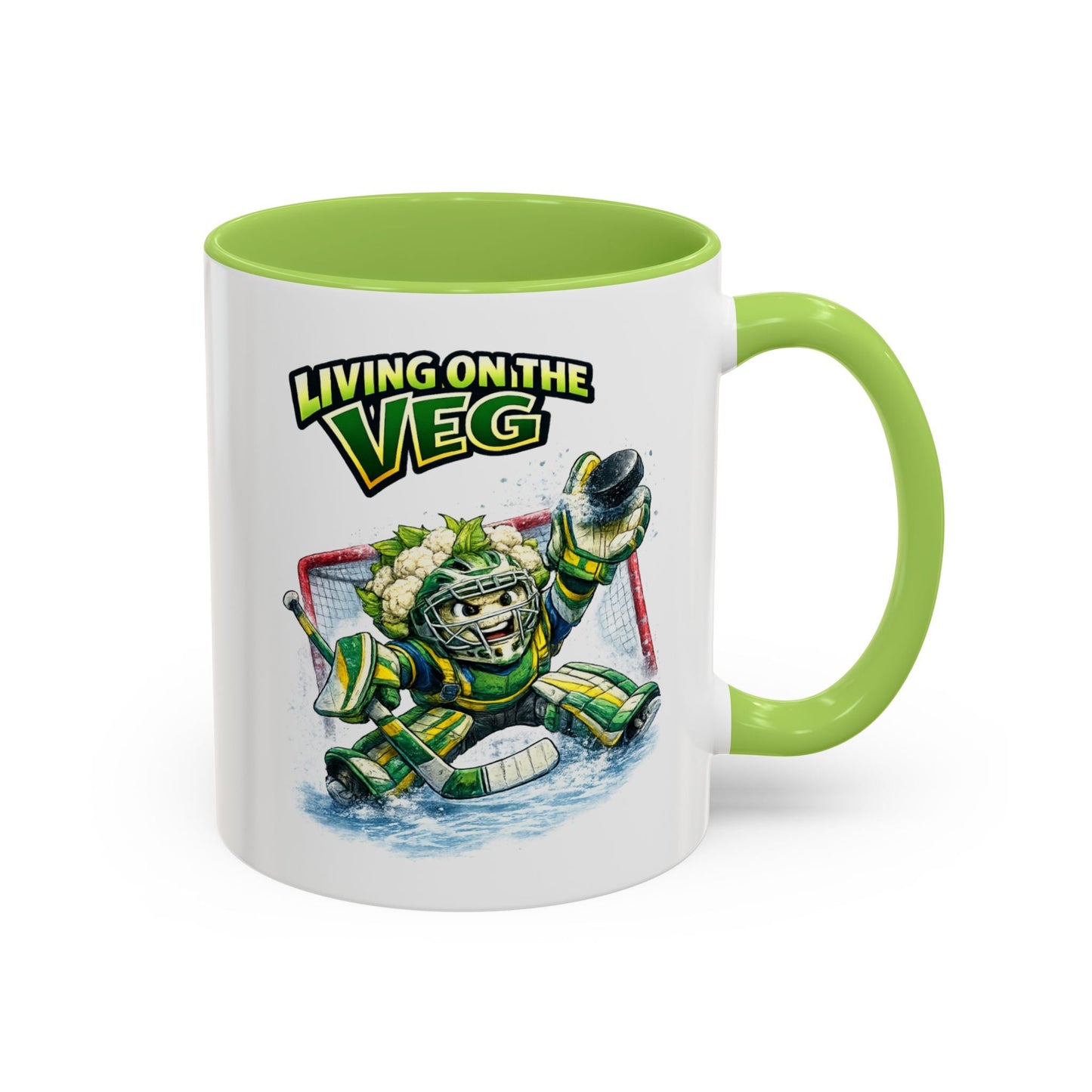Ice Hockey Cauliflower Mug - SJM Print Store