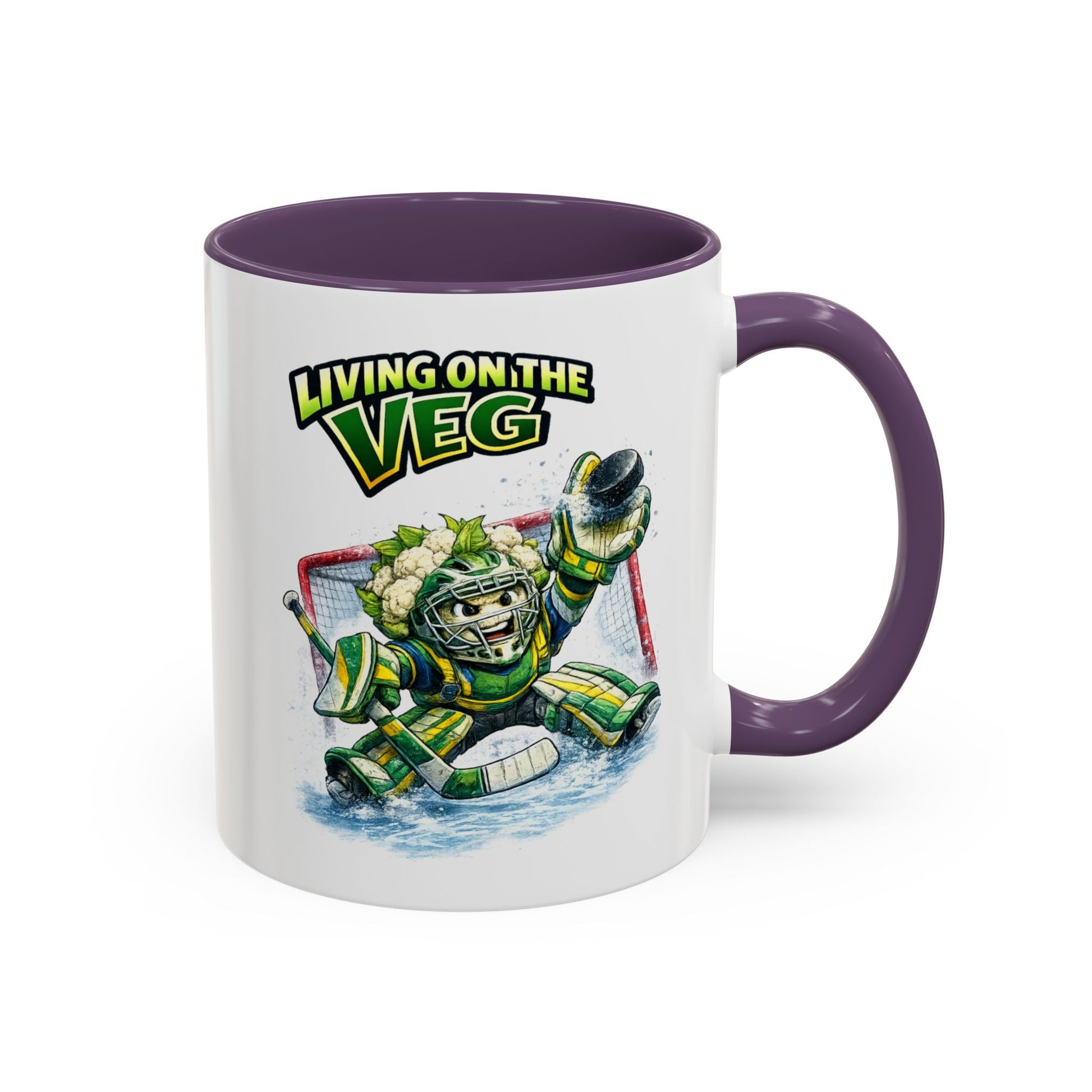 Ice Hockey Cauliflower Mug - SJM Print Store