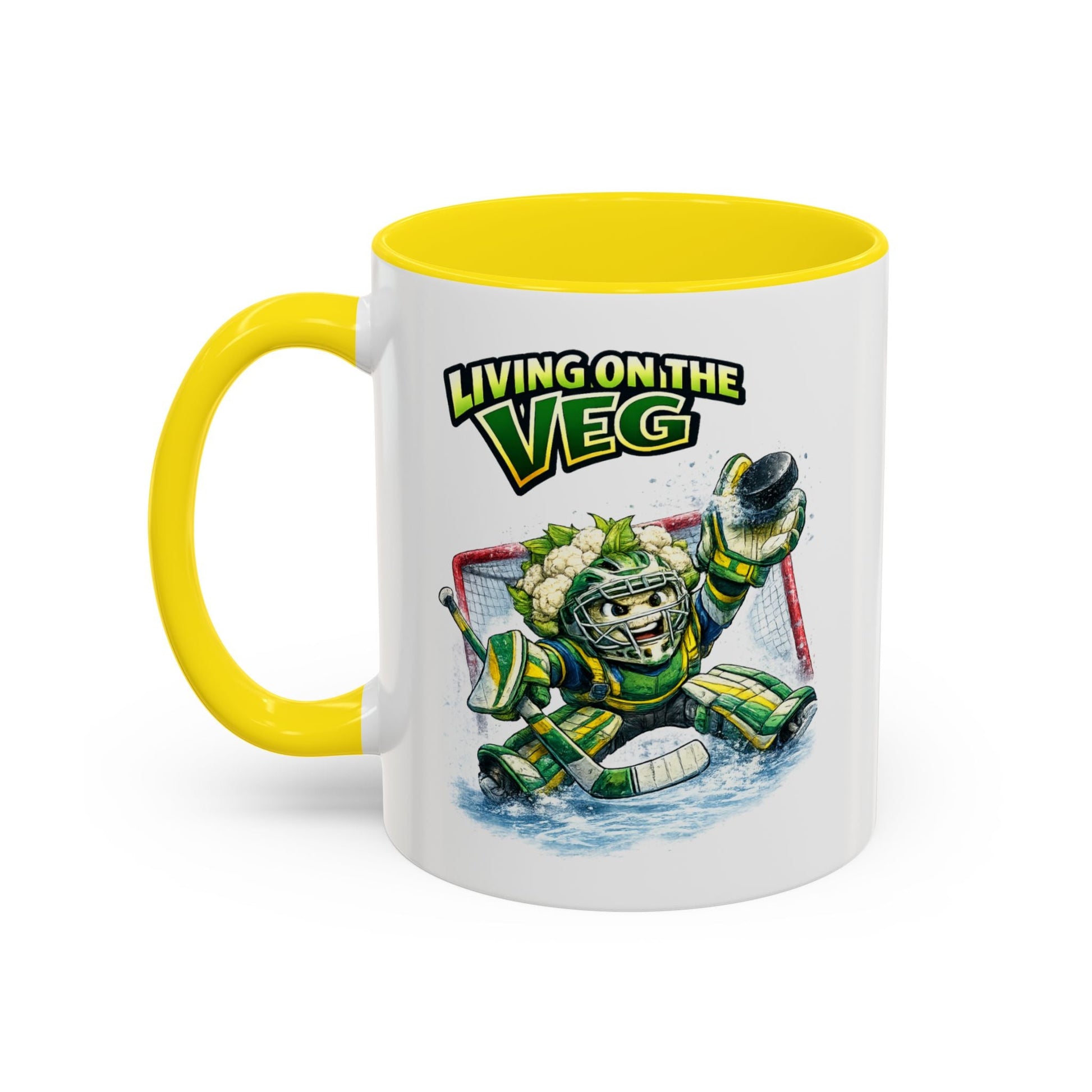 Ice Hockey Cauliflower Mug - SJM Print Store