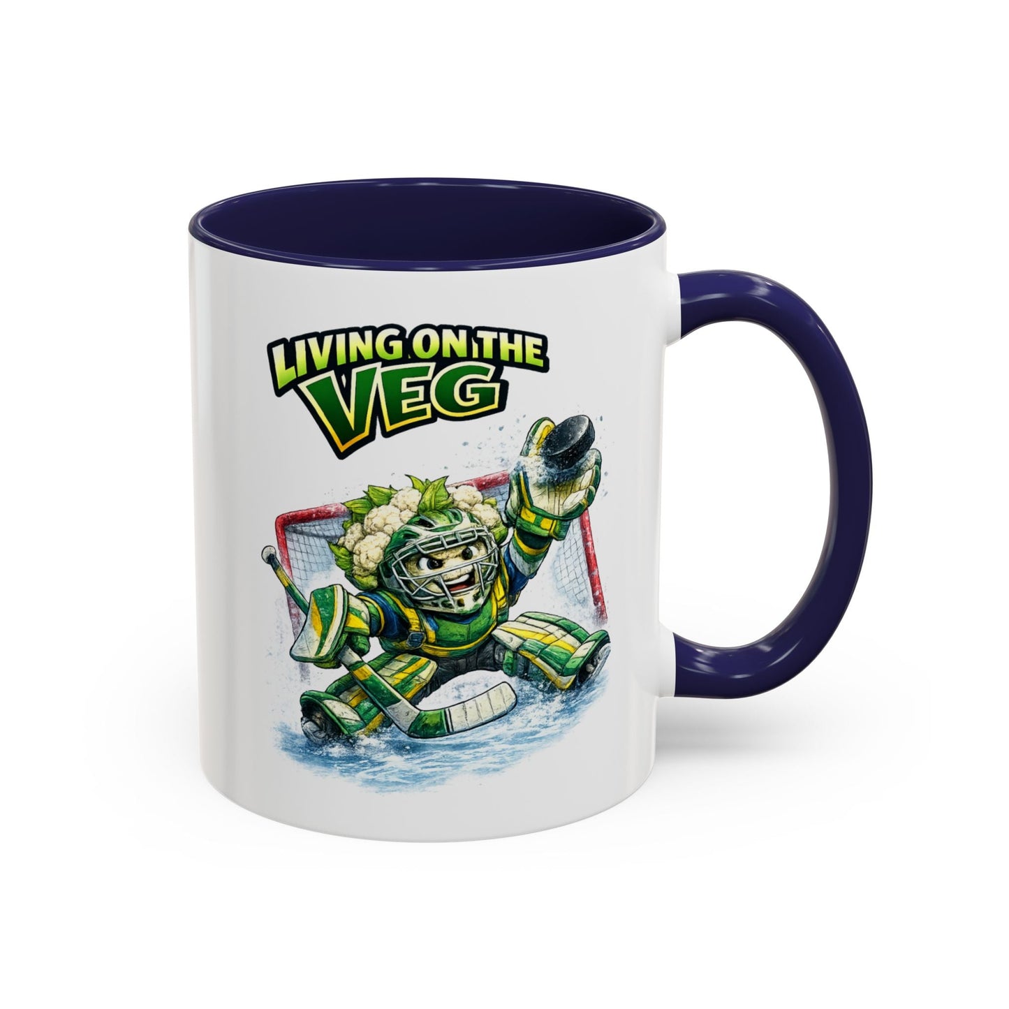 Ice Hockey Cauliflower Mug - SJM Print Store