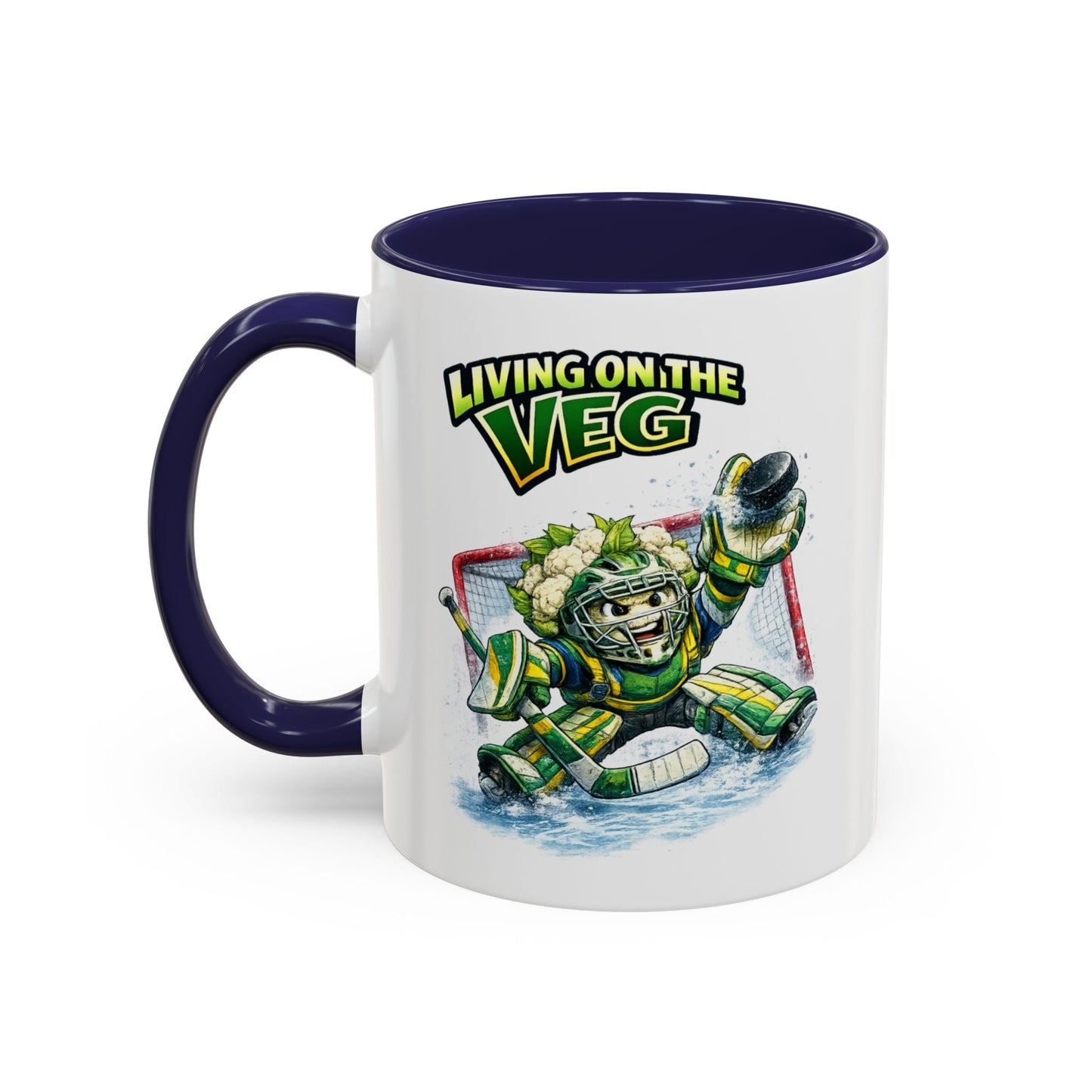 Ice Hockey Cauliflower Mug - SJM Print Store