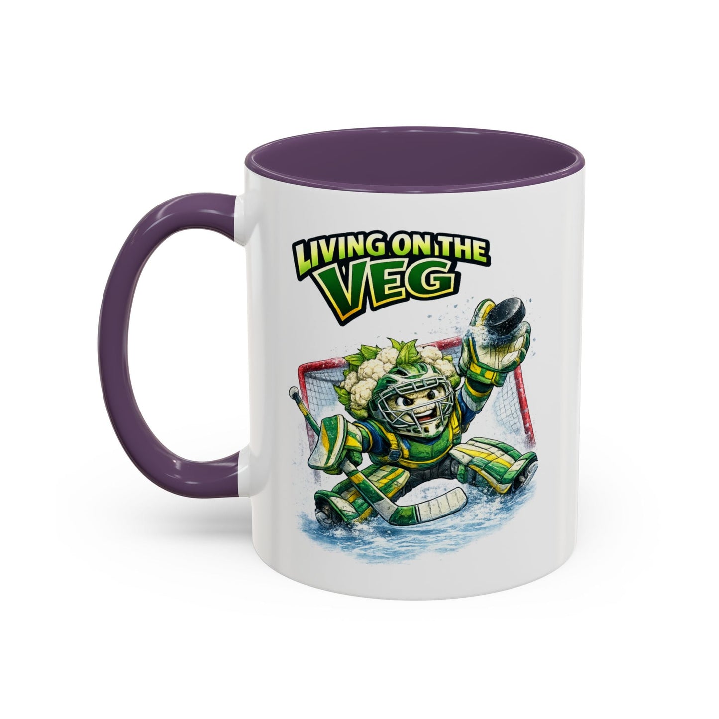 Ice Hockey Cauliflower Mug - SJM Print Store
