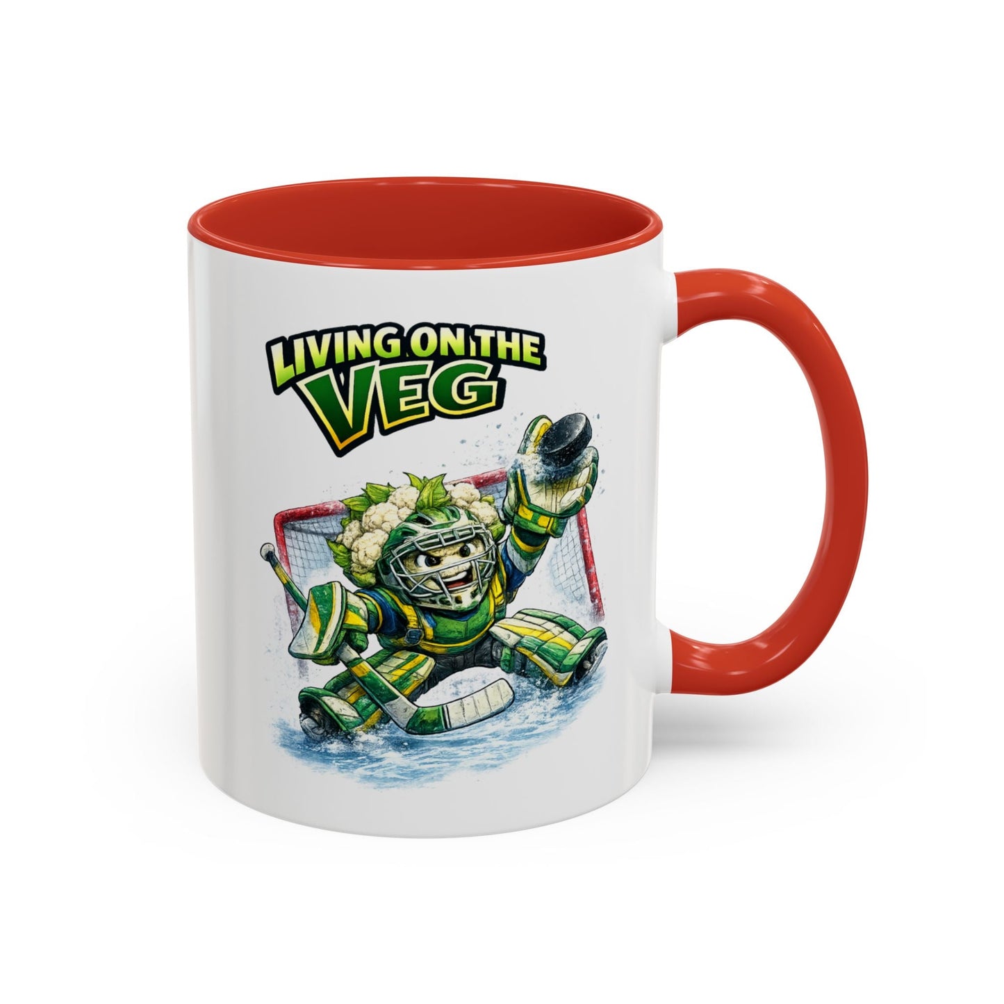 Ice Hockey Cauliflower Mug - SJM Print Store