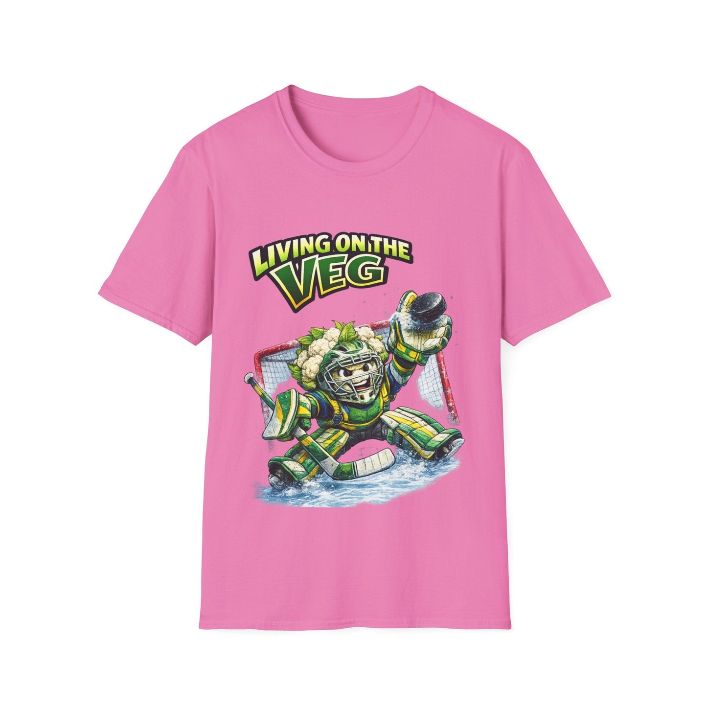 Ice Hockey Cauliflower T-shirt - SJM Print Store