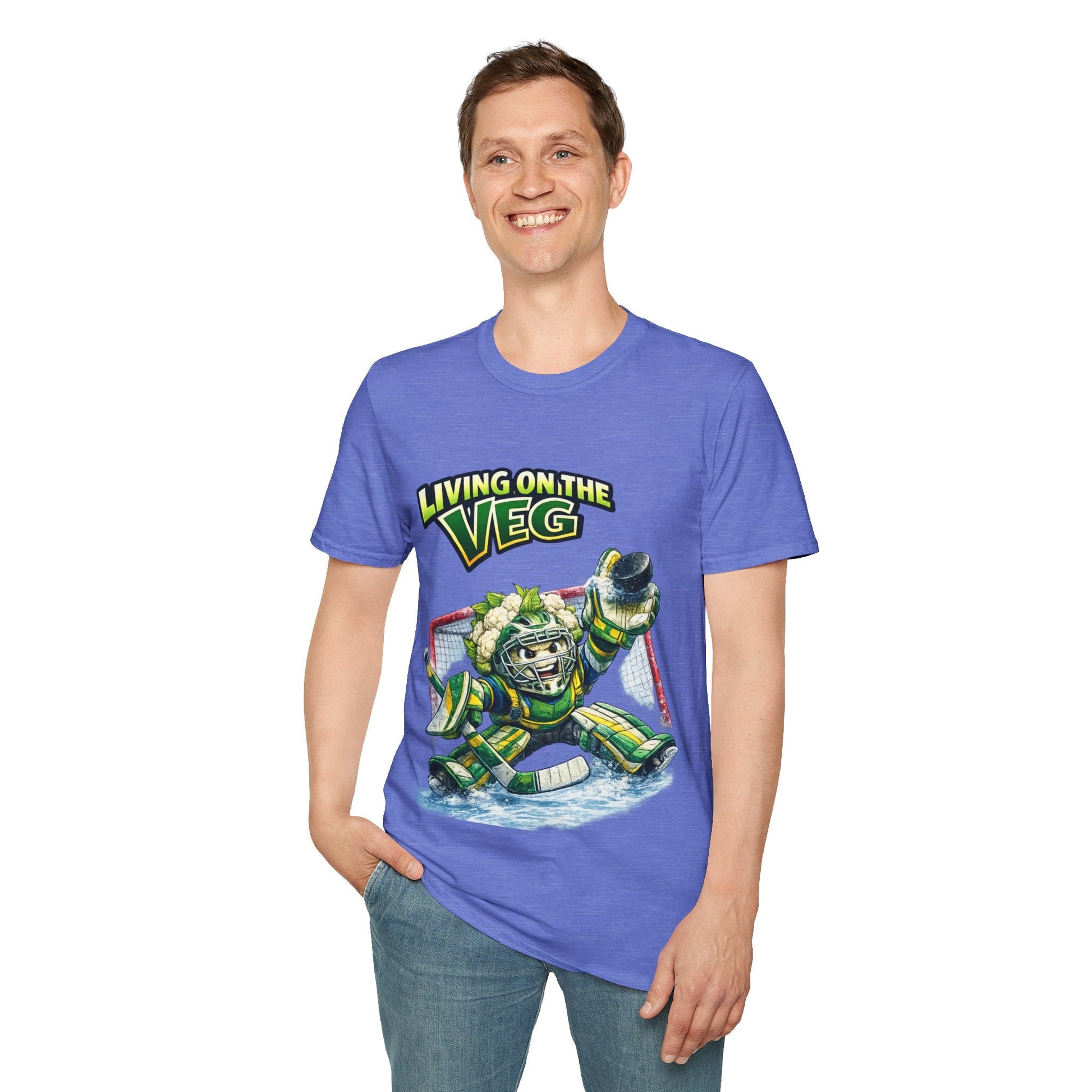 Ice Hockey Cauliflower T-shirt - SJM Print Store