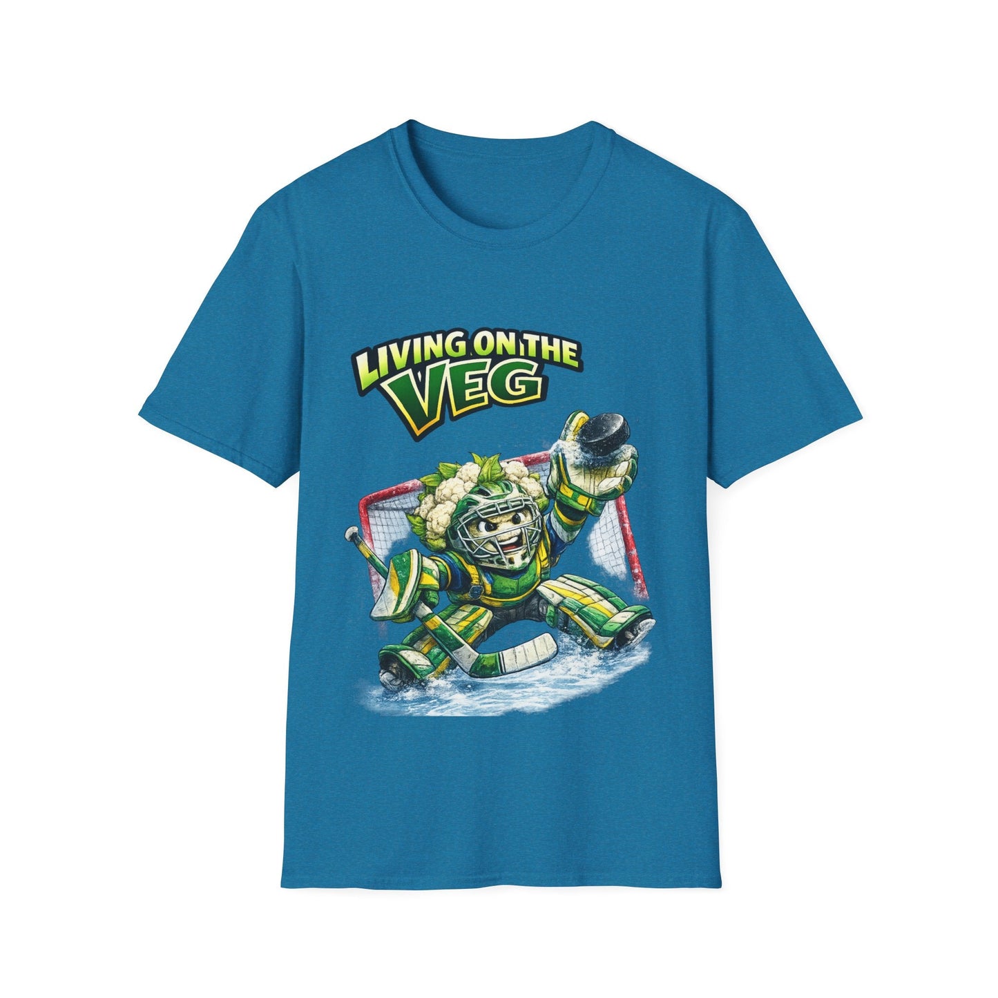 Ice Hockey Cauliflower T-shirt - SJM Print Store
