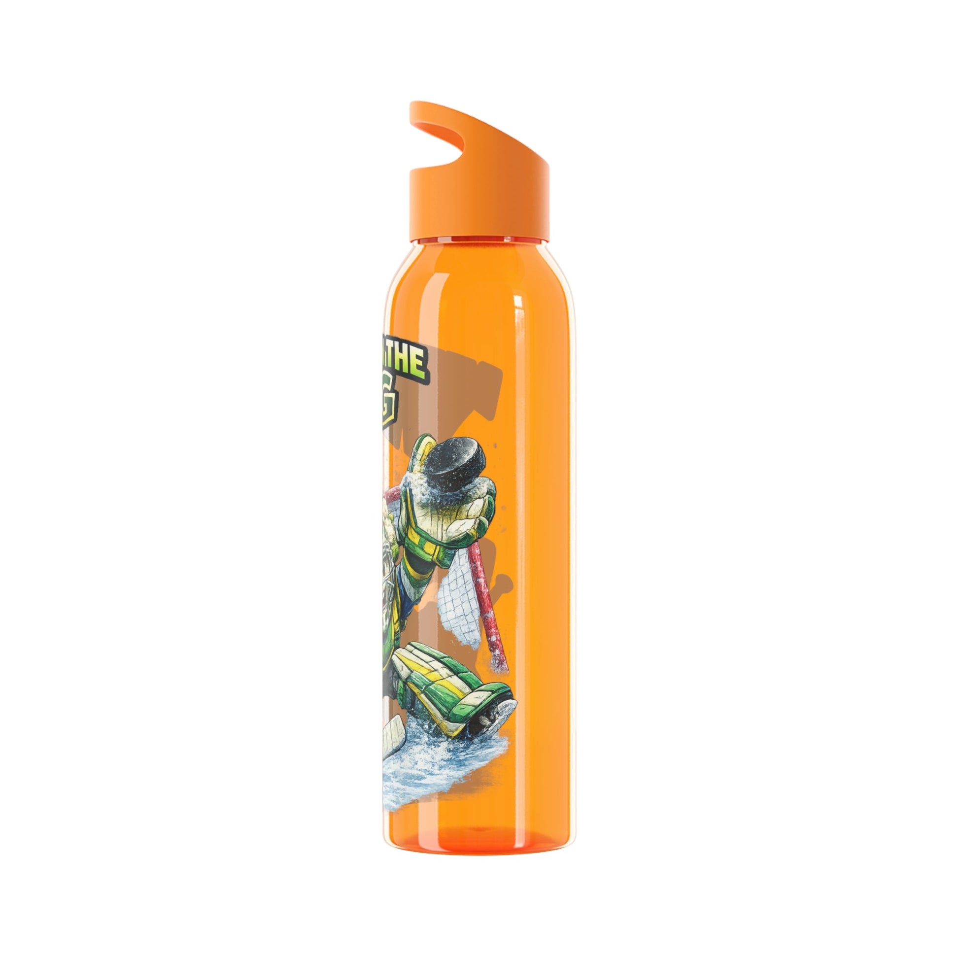 Ice Hockey Cauliflower Water Bottle - SJM Print Store