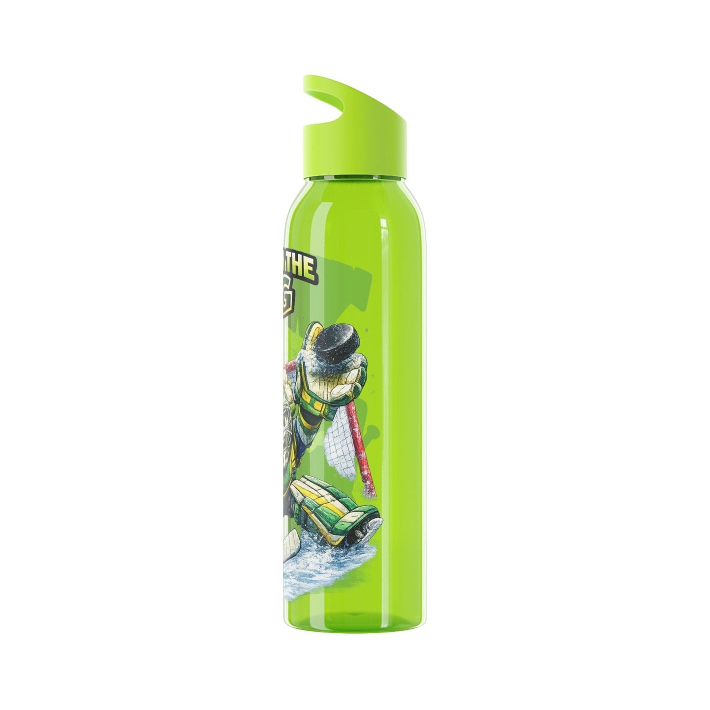 Ice Hockey Cauliflower Water Bottle - SJM Print Store